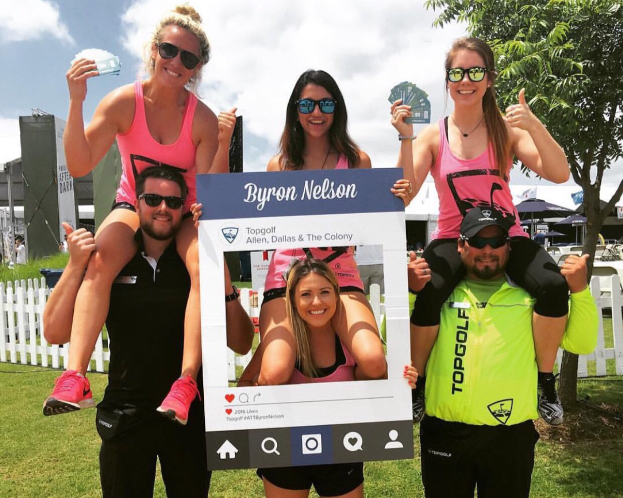 Local Marketing Activation at Byron Nelson Golf Tournament in Dallas, TX