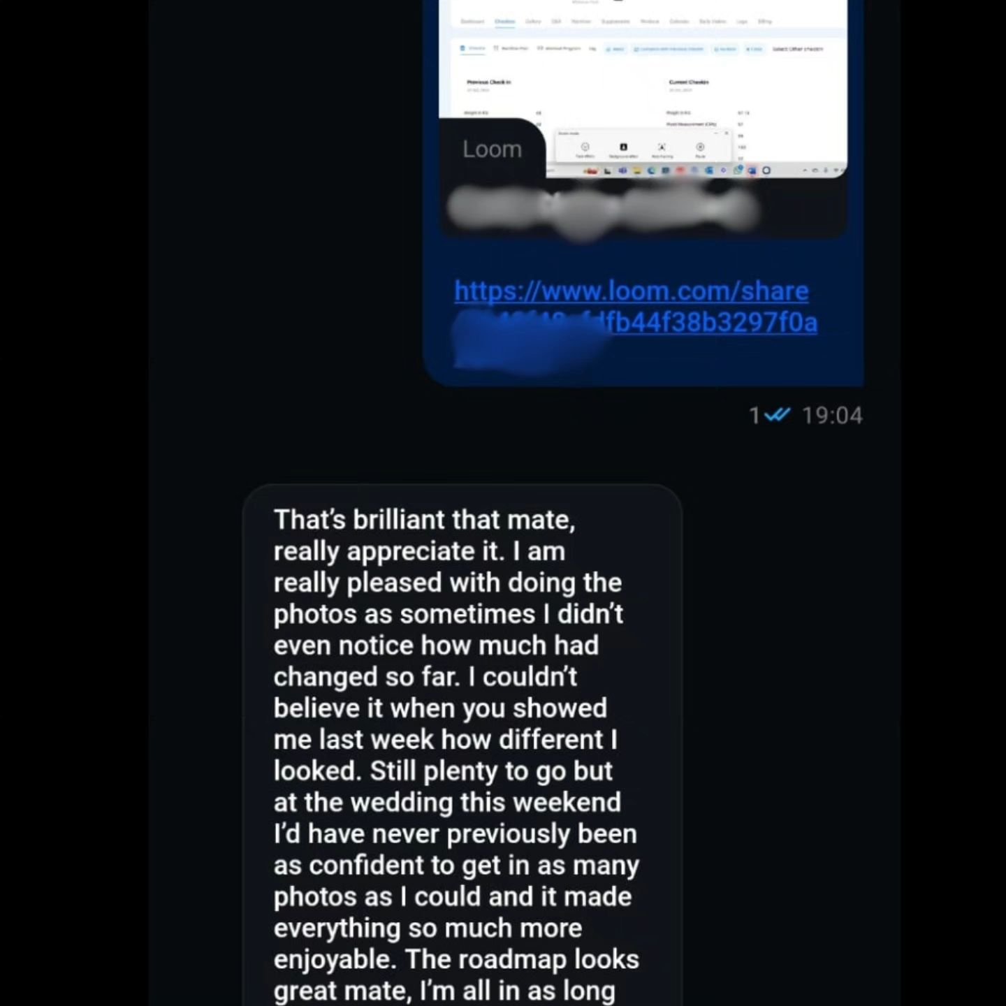 Absolutely love receiving feedback like this! 🙌 

It&rsquo;s incredible to witness someone&rsquo;s transformation, not only in their appearance but in their confidence too.

 Sometimes, we&rsquo;re so close to our own journey that we don&rsquo;t not