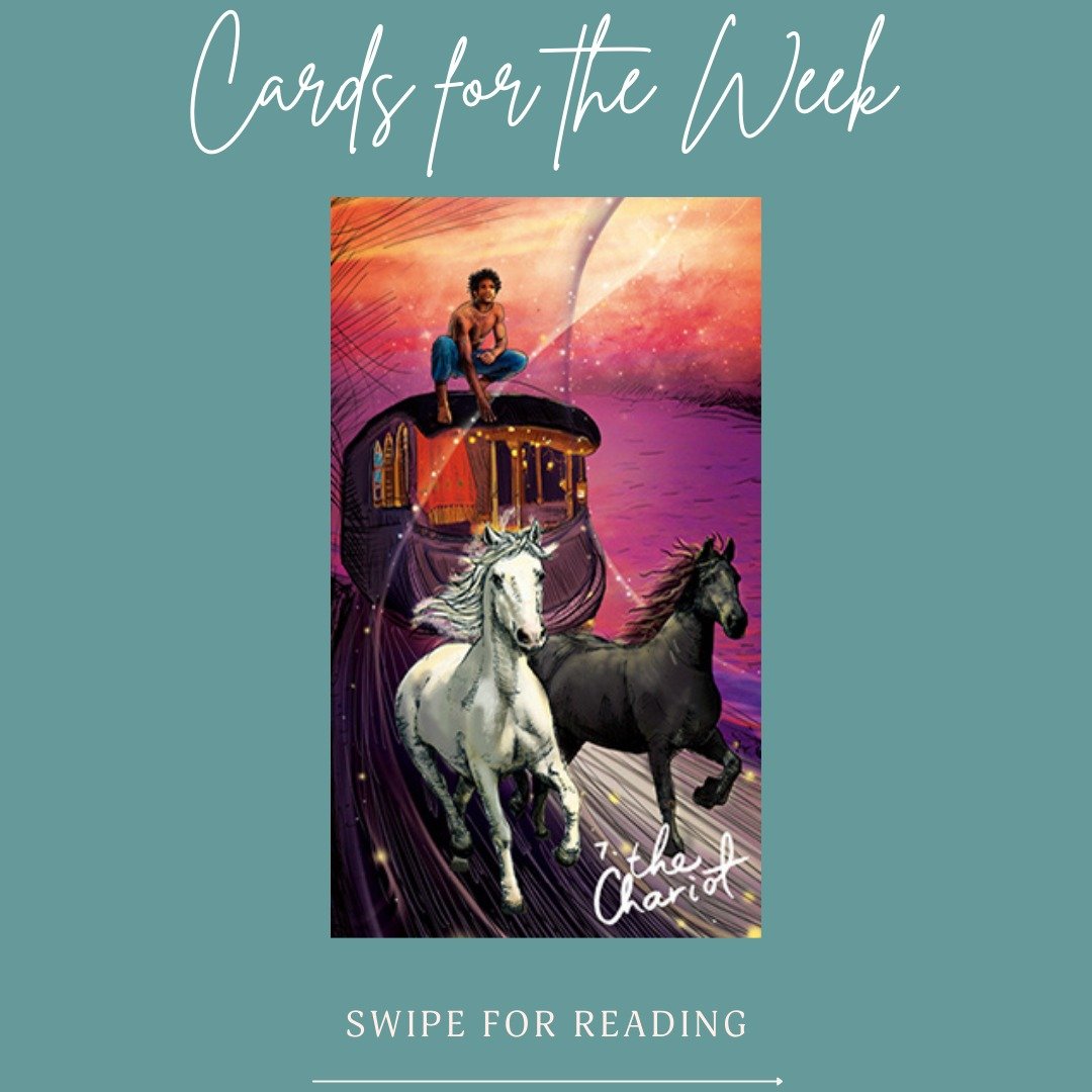 🔮 Weekly Energy: Focus, Truth, and Standing Your Ground ✨ 

This week&rsquo;s tarot + the upcoming Full Moon Lunar eclipse are bringing some serious &ldquo;clean it up and move it forward&rdquo; energy.

🛞 The Chariot &ndash; The cosmos is nudging 
