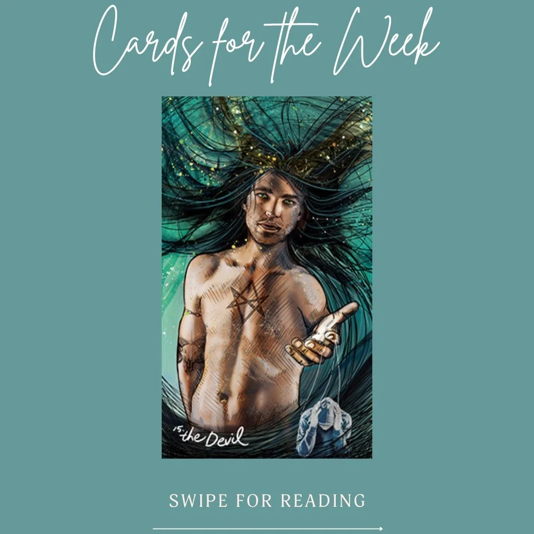 This week holds a powerful shift&mdash;
from awareness&hellip; to action.

The Devil asks you to get honest about what&rsquo;s keeping you small.
The Emperor reminds you that you have the authority to choose differently.
And the Two of Wands shows yo