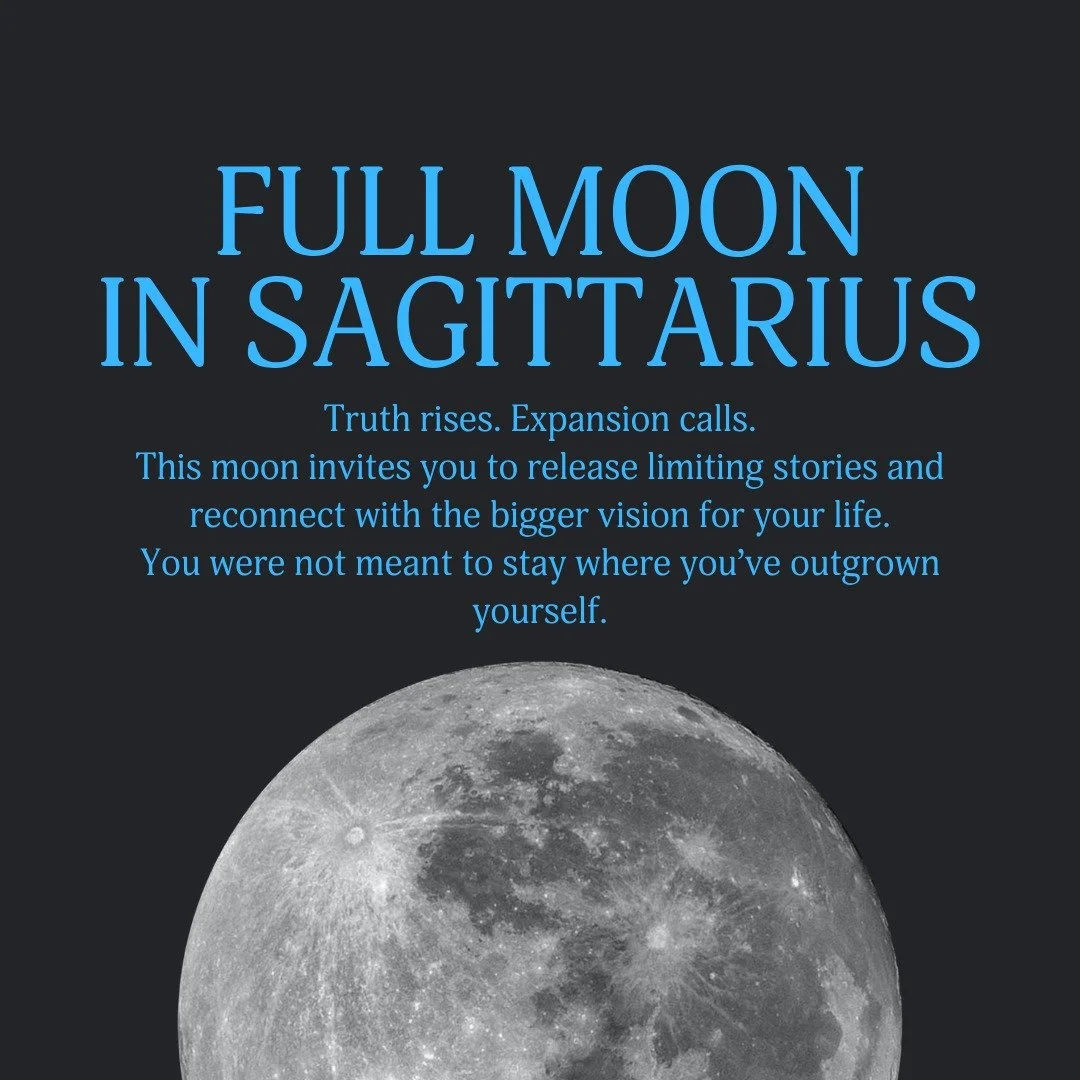 The Full Moon in Sagittarius rises May 31st 🌕🏹✨

This moon asks one simple question:

Are you still living inside a story that no longer fits?

Sagittarius energy expands whatever it touches. It wants truth, growth, freedom, and the courage to look