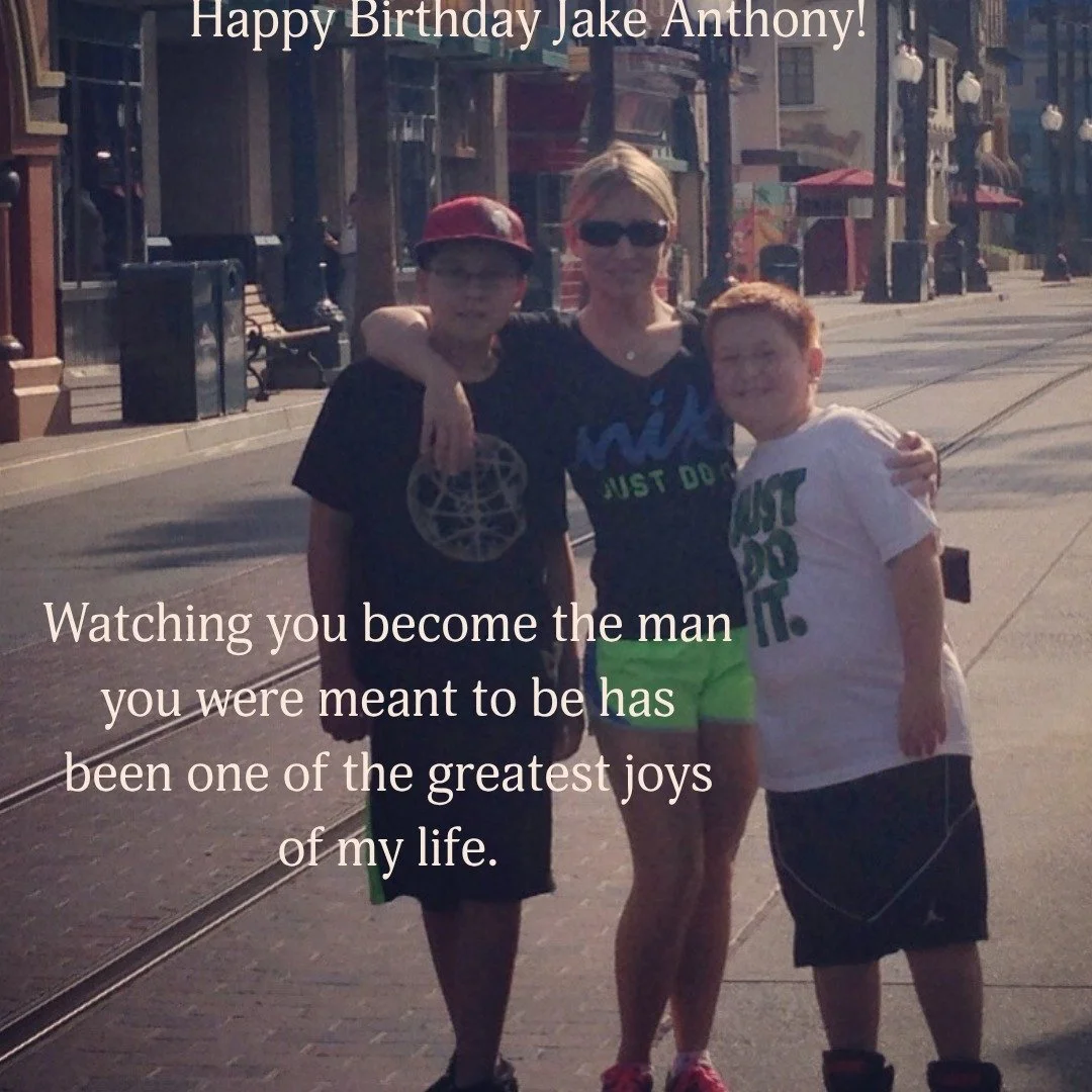 Happy 22nd Birthday to my baby boy. 💙

It's hard to put into words what it feels like to watch someone you once held in your arms grow into a man you admire.

You've taught me as much as I've ever taught you.

Your strength.
Your heart.
Your resilie