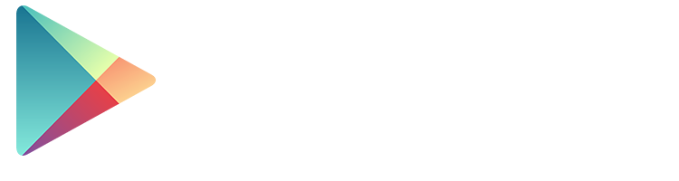 Google Play logo. Colorful geometric abstract design with various shades of green, blue, orange, red, and purple.