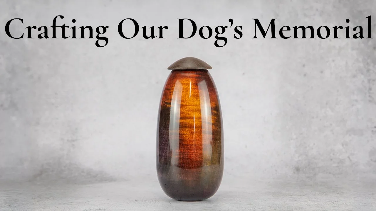 Crafting Our Dog's Memorial
