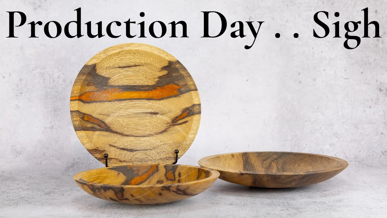Wood Turning Bowls for a Gallery: Inside My Production Run