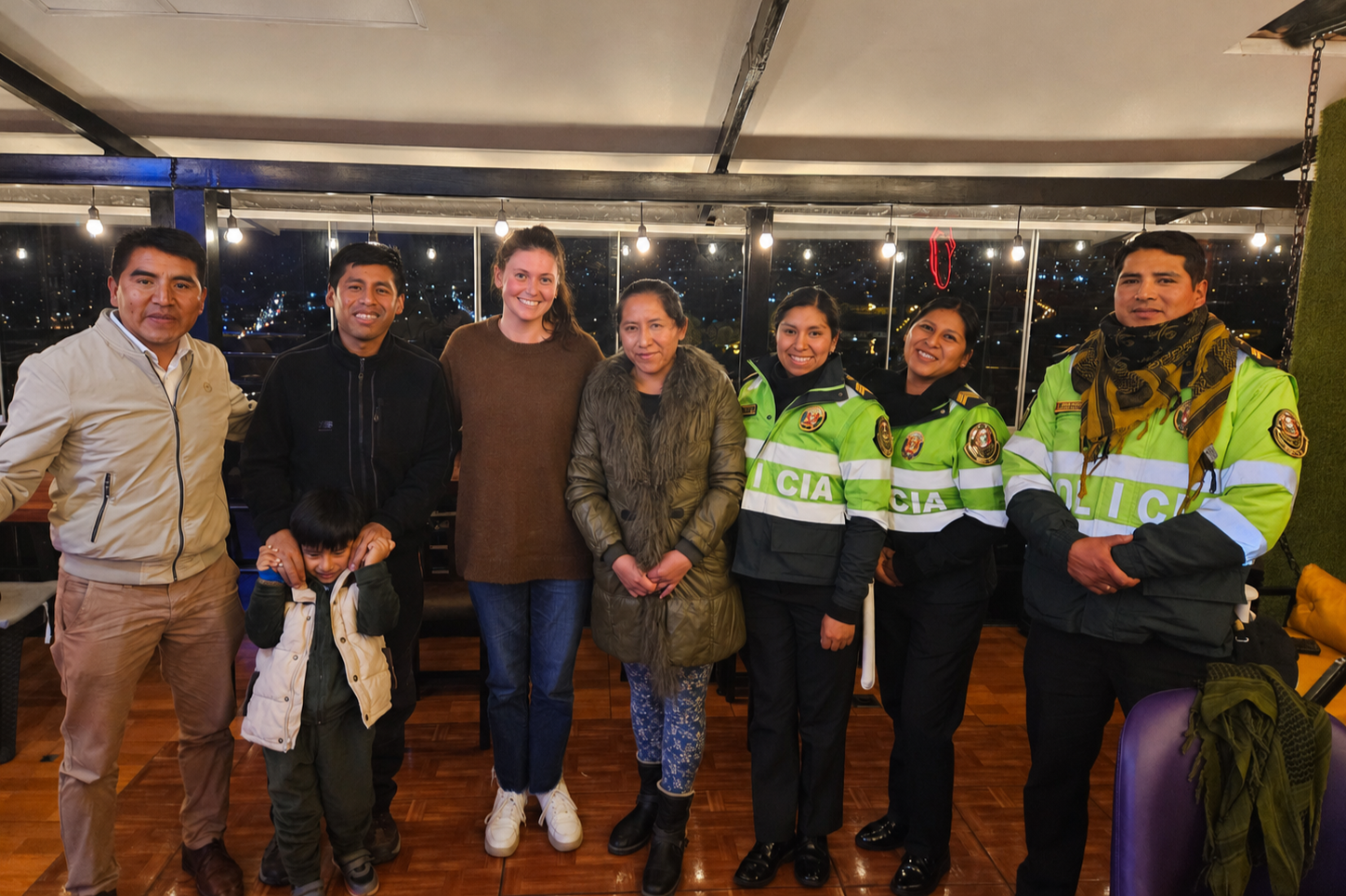 Meeting my students in Cusco