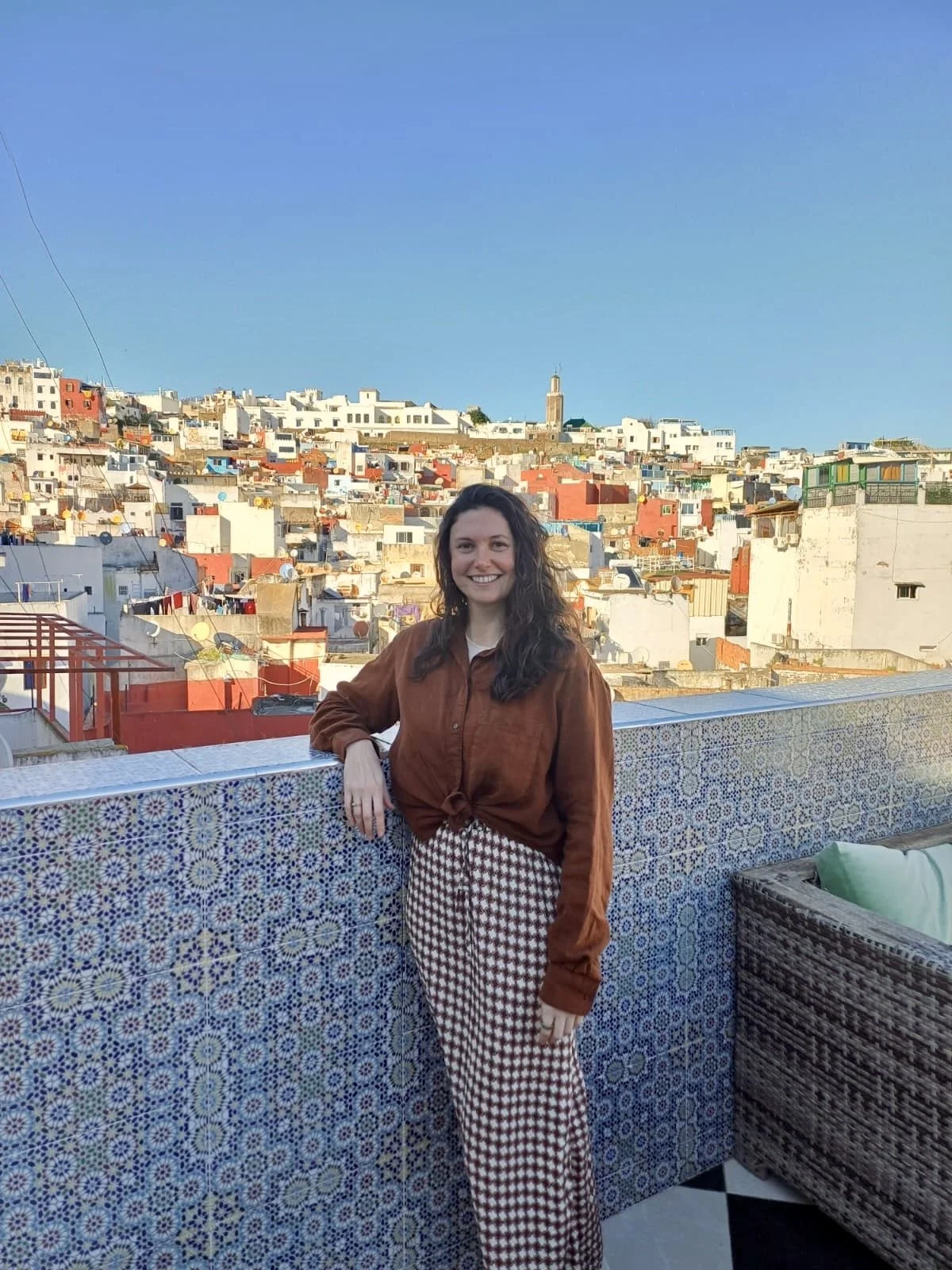 Matching the tiles in Morocco