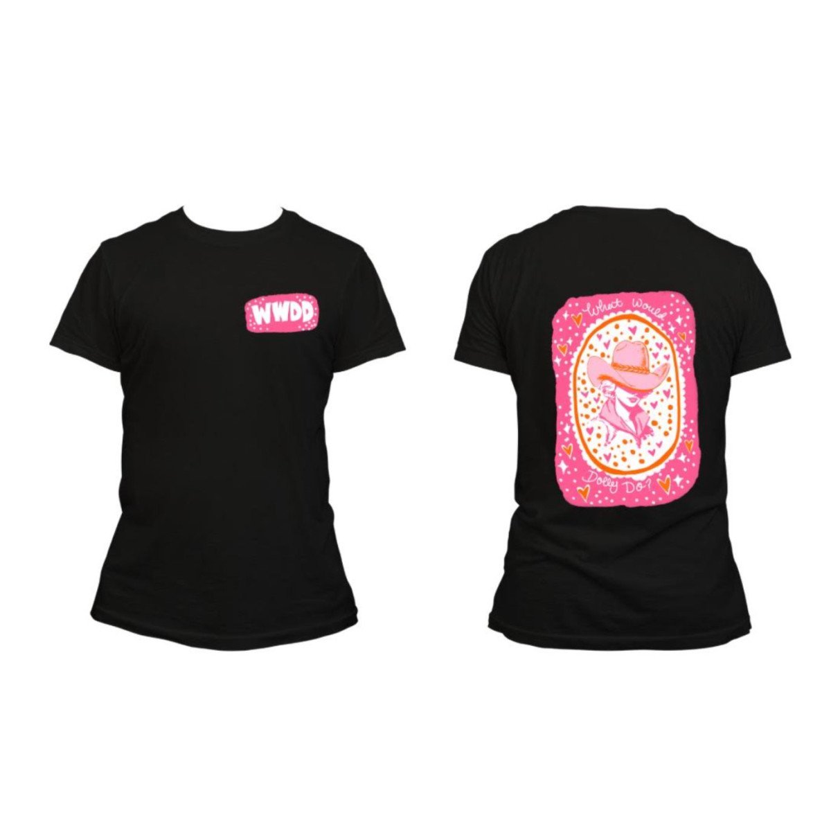 What Would Dolly Do Cowgirl Tee