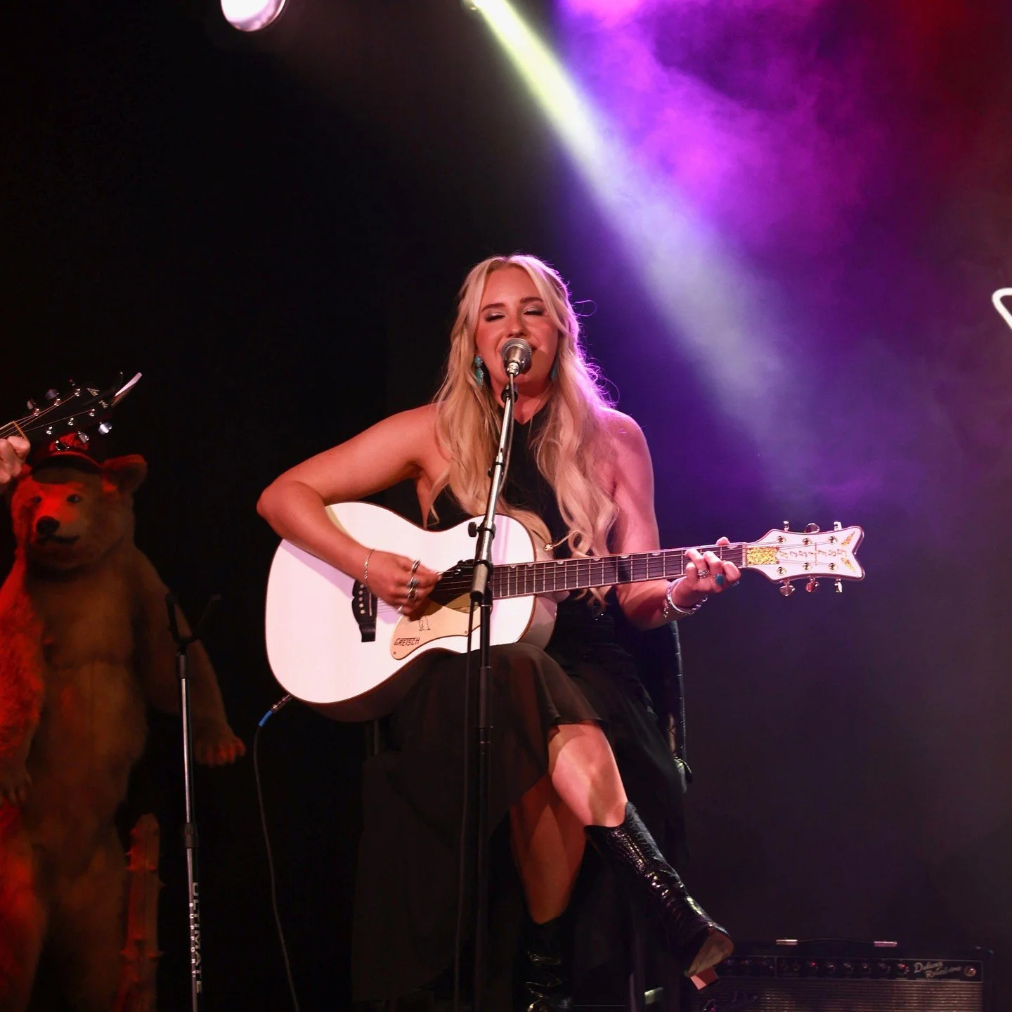 What a week at CMA Fest! 🤠✨

Survived on coffee, adrenaline, and country music. I'd call that a success! Thanks for showing up and showing out y&rsquo;all. 

And if you haven't heard it yet, my new single "QUIT" is out now wherever you str