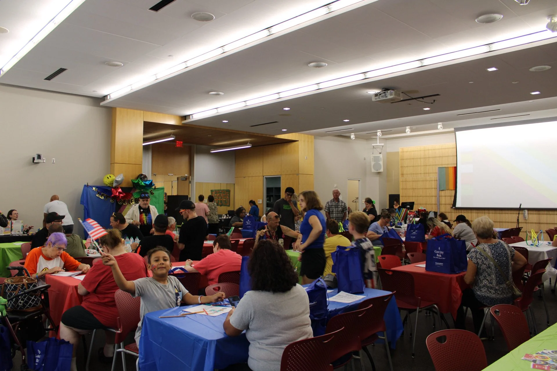 On Saturday July 26th, SAM Central co-hosted the first ever Disability Pride Festival at the Saint Cloud Library with The Arc Minnesota-Midstate Region!
--
The day was an incredible success with north of 150 people in attendance. There was face paint