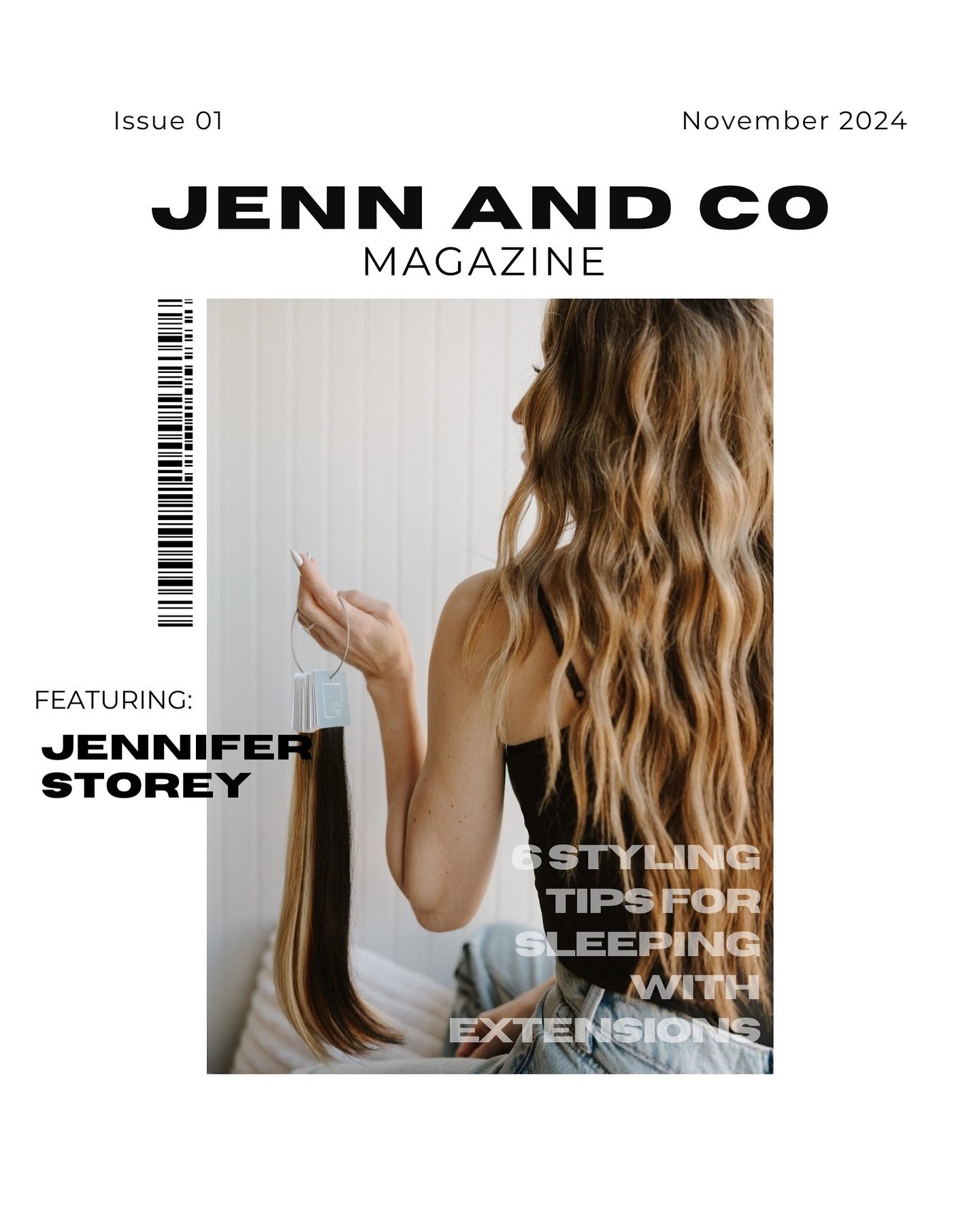 𝐒𝐓𝐘𝐋𝐈𝐍𝐆 𝐓𝐈𝐏𝐒 𝐅𝐎𝐑 𝐒𝐋𝐄𝐄𝐏𝐈𝐍𝐆 𝐖𝐈𝐓𝐇 𝐄𝐗𝐓𝐄𝐍𝐒𝐈𝐎𝐍𝐒 

We asked @jenn_jennandcobeautybar - our owner + one of our extension specialists here at Jenn and Co. and here&rsquo;s what she had to say. 

Sleeping with hair extension