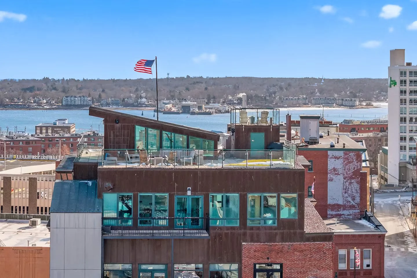 $3m glass penthouse in the heart of Portland, Maine, is the most expensive condo in the city