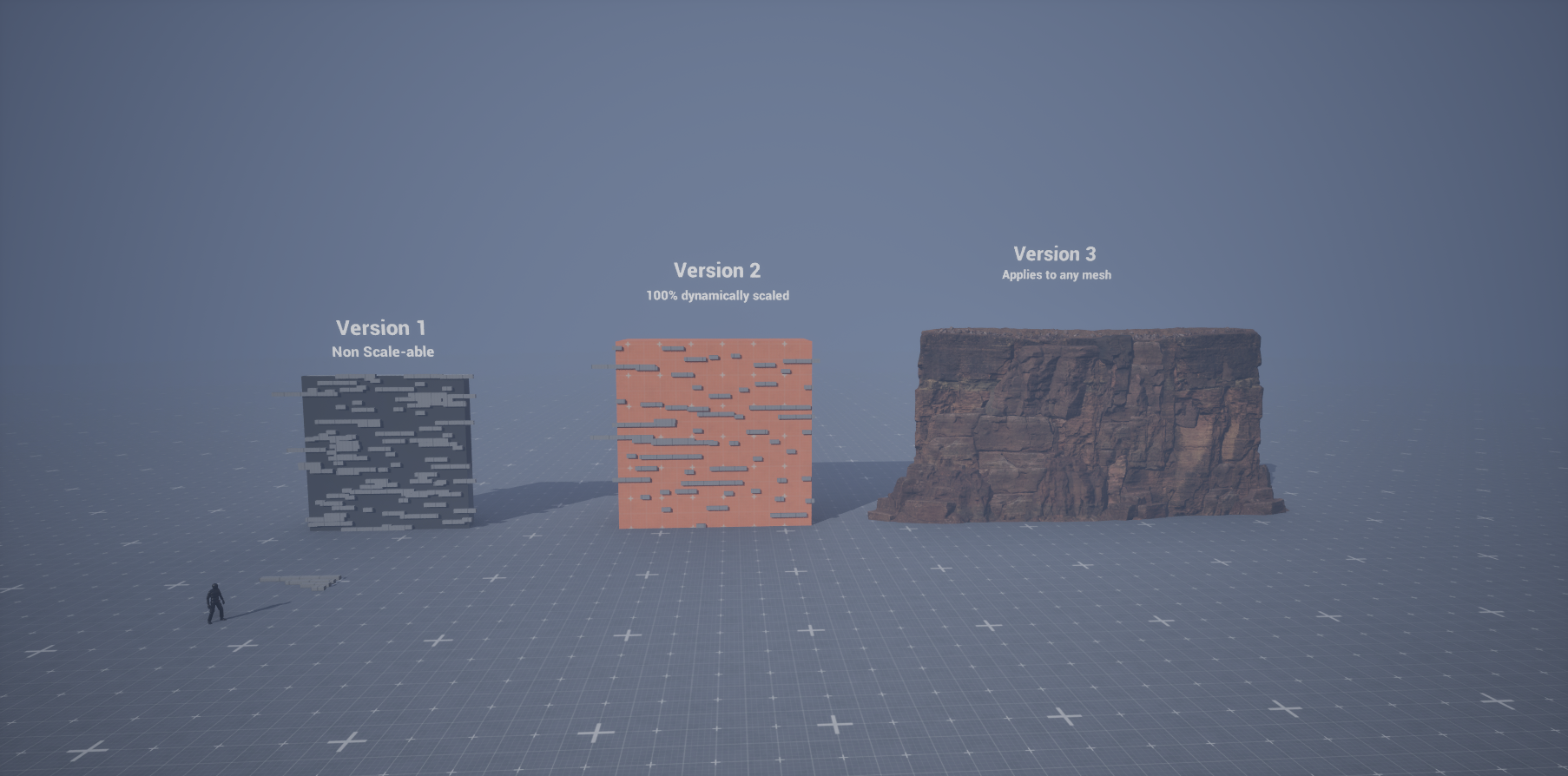 V 1-3 of the automated climbing system using PCG in UE5.5
