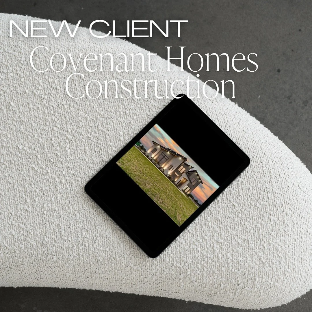 NEW CLIENT🏡
We&rsquo;re SO excited about getting started with our new social client @covenanthomescr 

Covenant Homes Construction is a DFW construction company serving residential and commercial with a passion and eye for every intricate detail. 

