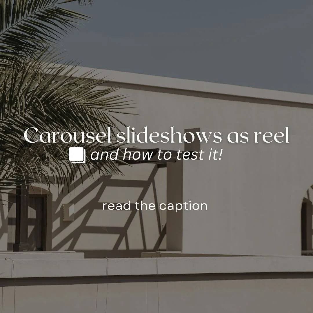 Instagram Carousels + Music = Reels on Explore Page? 👀

Reels are great for organic engagement and reaching users who do not follow you.
Images and carousels are mostly seen by your existing audience right? This new Instagram feature rolling out mig