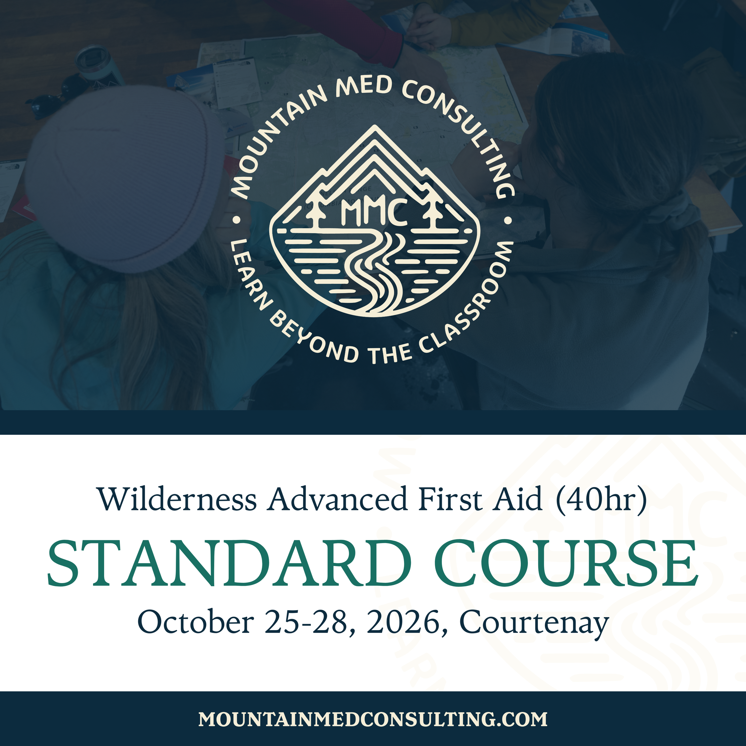 Wilderness Advanced First Aid (40hr) October 25-28, Courtenay