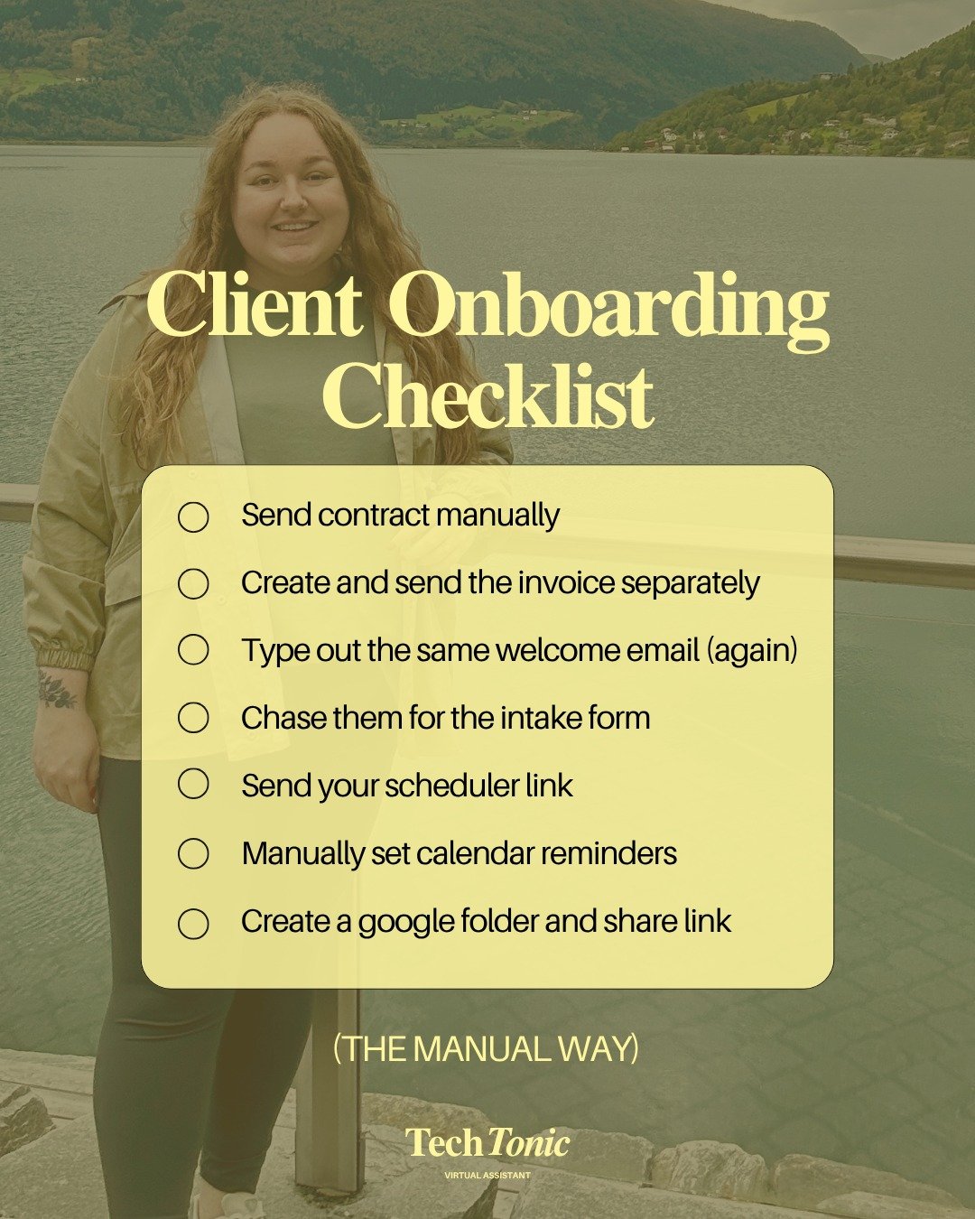 If onboarding a new 1:1 client feels like a juggling act every time, you&rsquo;re not the problem. Your process is.

Manually sending contracts.
Copy-pasting welcome emails.
Creating new folders for every client from scratch.

It&rsquo;s a lot, and i
