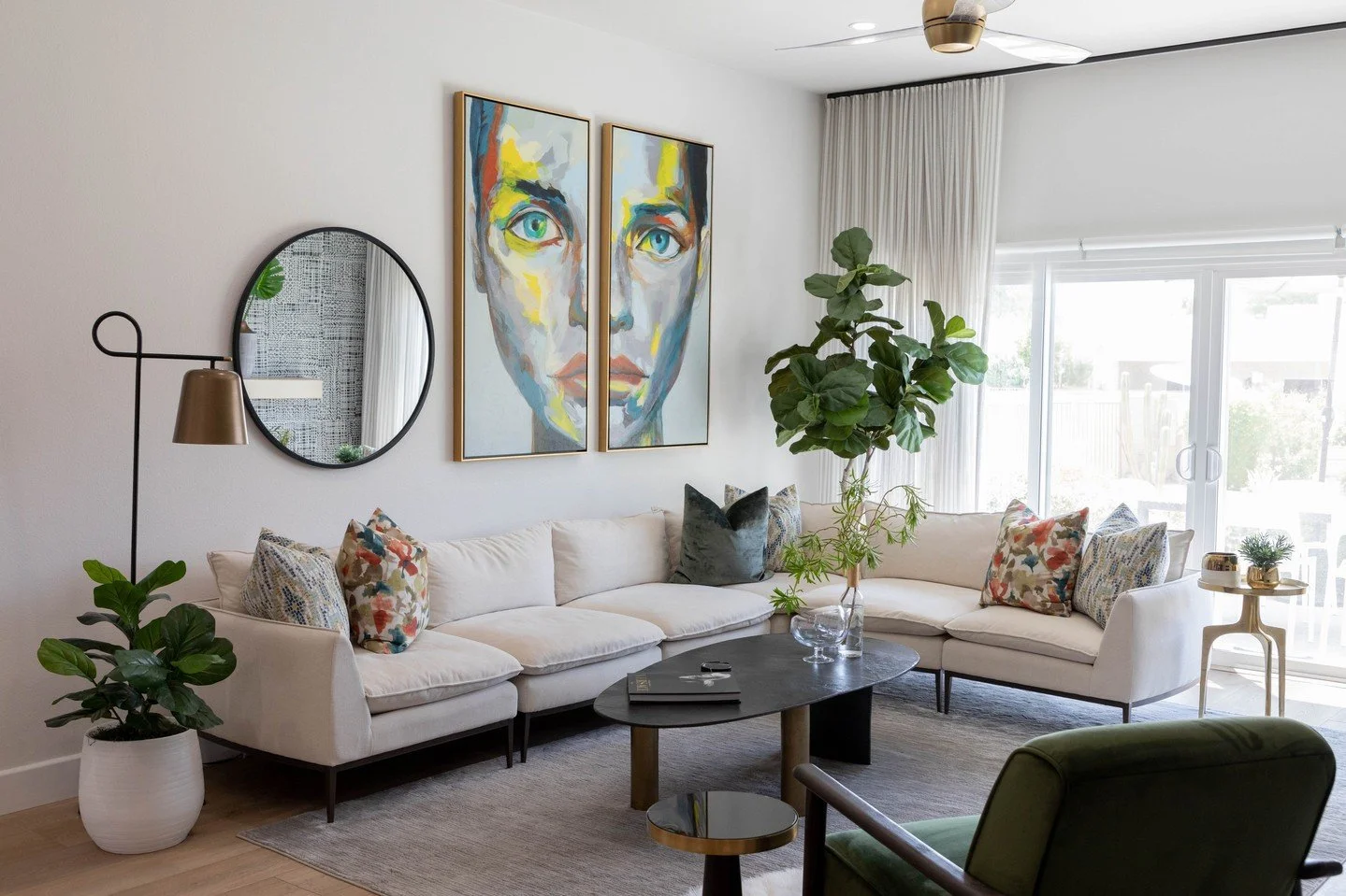 Design rule: keep the palette calm so the art can absolutely steal the show.⁠
.⁠
.⁠
.⁠
.⁠
#InteriorDesign #HomeDecor #InteriorInspo #HomeInspiration #DesignLife #InteriorStyling #HomeStyle #ModernInteriors #InteriorArchitecture #BedroomDesign #Luxury