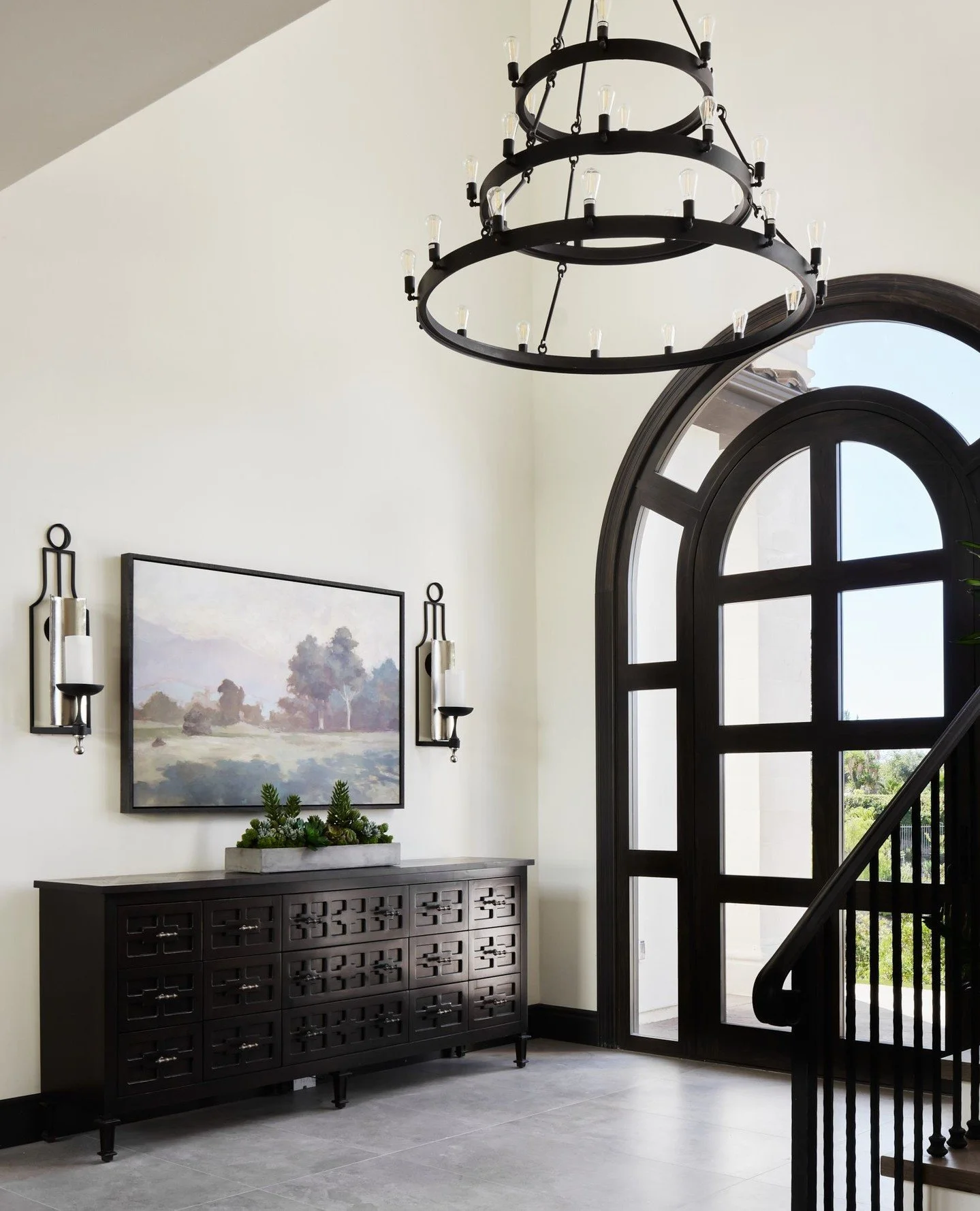 Design is about the experience.⁠
From the dramatic entry lighting to the sightline straight to that view &mdash; every step into this home was meant to feel intentional.⁠
.⁠
.⁠
.⁠
.⁠
#InteriorDesign #HomeDecor #InteriorInspo #HomeInspiration #DesignL