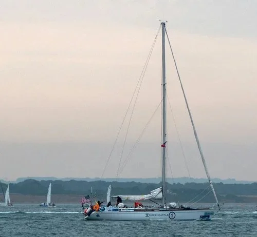 Beautiful sail boat in New England as people enjoy retirement