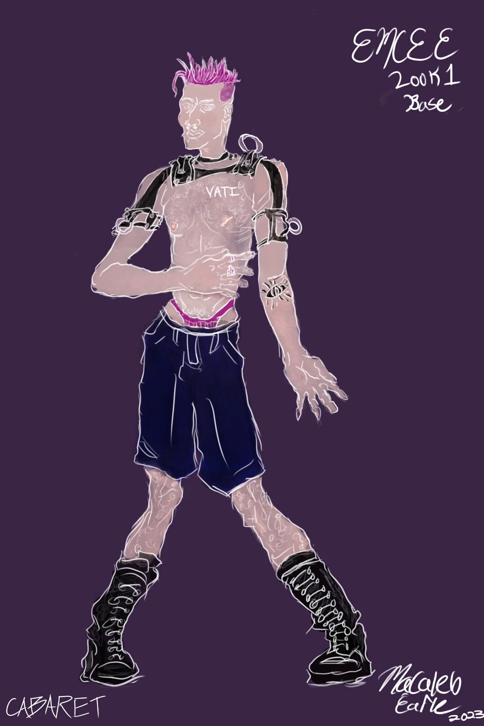 Cabaret Theoretical Costume Design