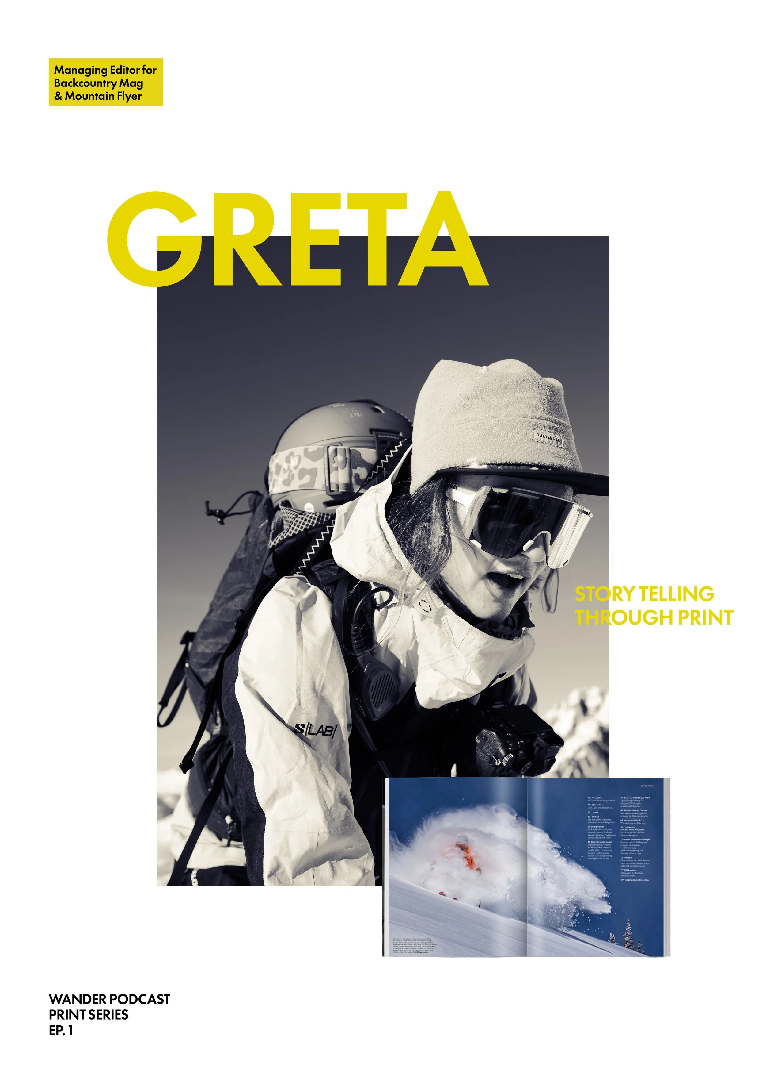 Greta Close | Backcountry &amp; Mountian Flyer 