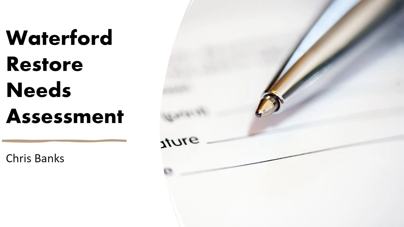 Habitat for Humanity Needs Assessment