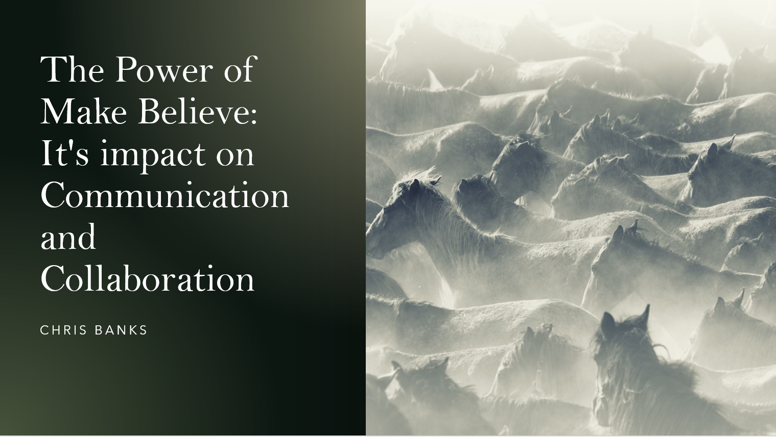 The Power of Make-Believe.