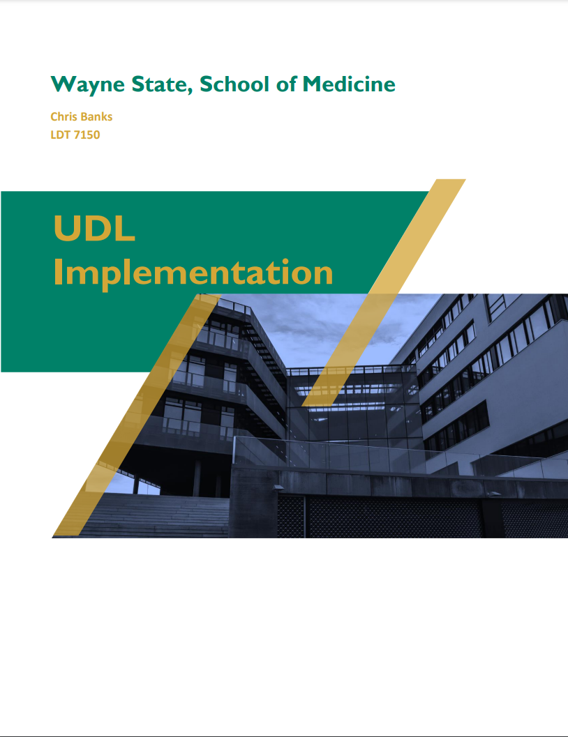 Wayne State Evaluation