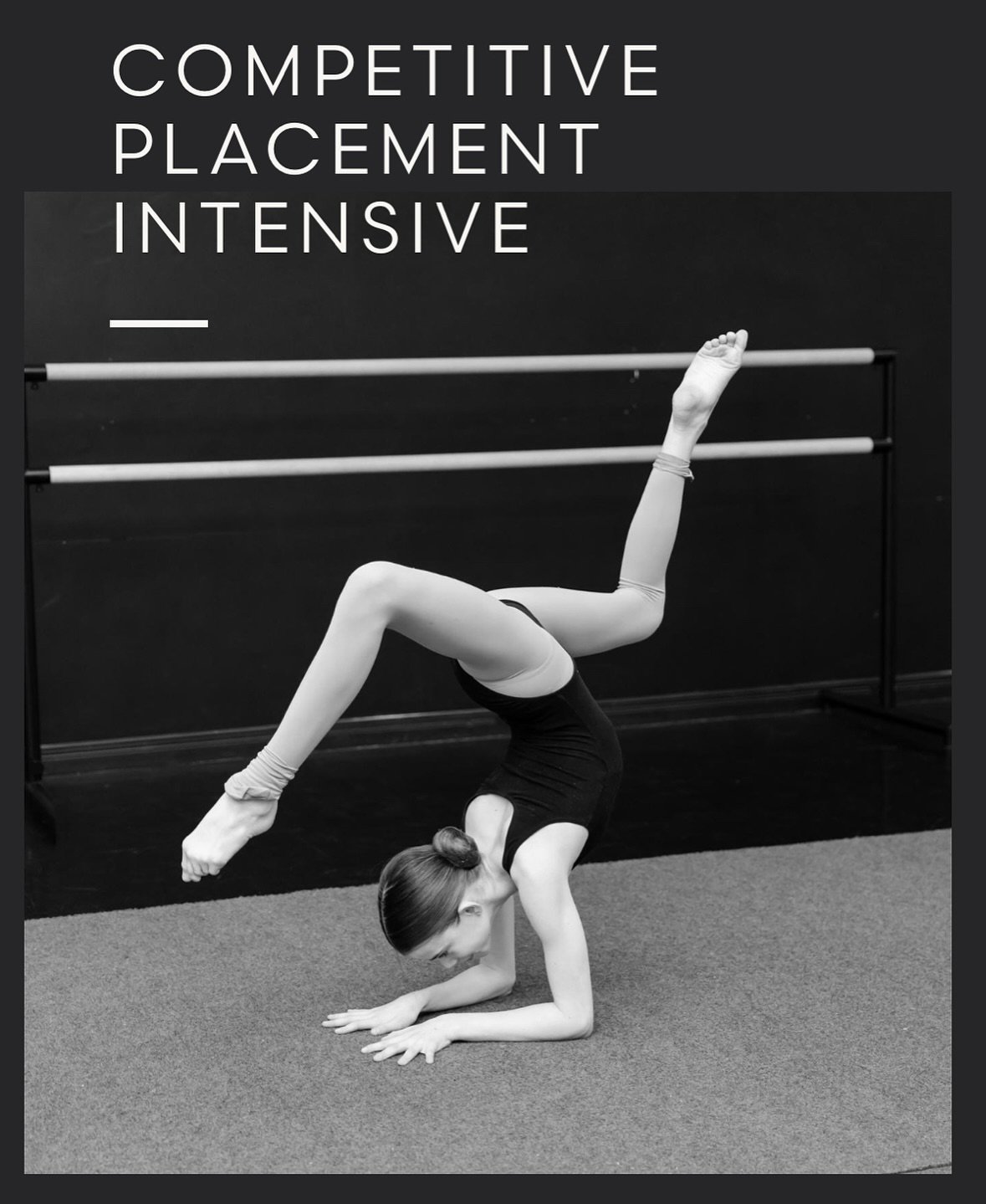 We are SO excited to kick off our 2025/2026 Dance Season! 🎉✨
Starting with our Competitive Placement Intensive &rarr; July 7-11 💃

Can&rsquo;t wait to dance with some of our talented guest instructors + team members! 🩷

Some of our special guests 