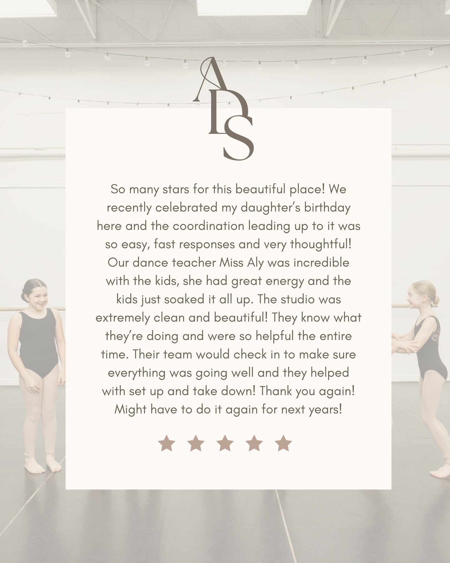 Thankful for all the amazing families that come through our studio doors ✨