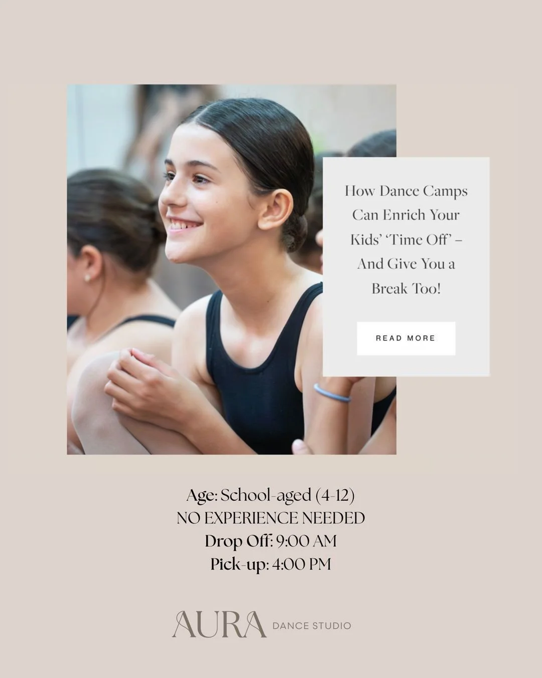 Final days to register! Don&rsquo;t miss out on our upcoming PA Day Camp! 

Have you read our latest blog post?! Check it out (link in bio) and see why our PA Day Camps are the perfect way to keep kids active, social, and creative &mdash; while givin