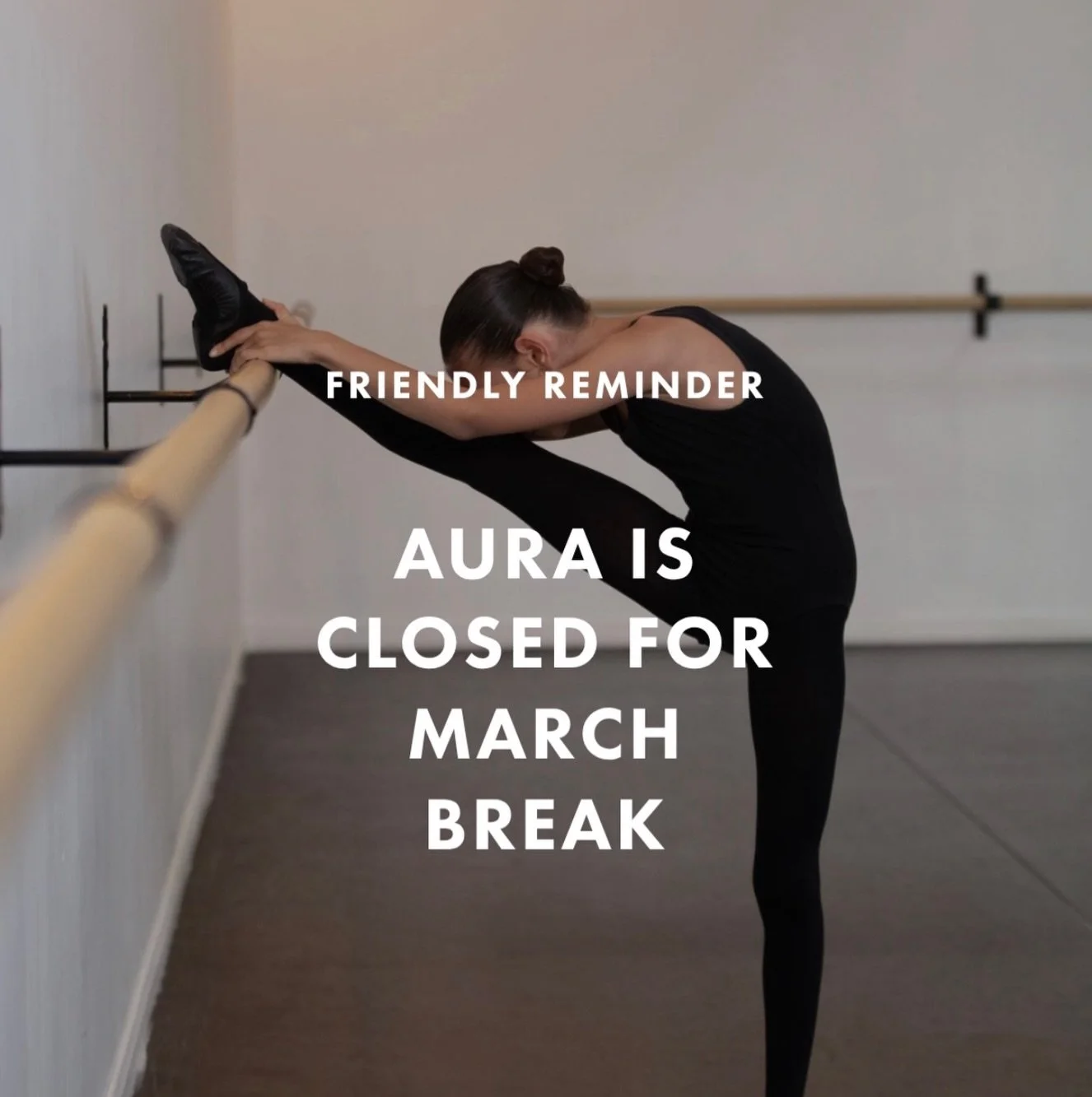 Our studio is closed for the March Break, including Monday, March 16th through to Saturday, March 21st.
We hope you enjoy some special time with your family!

See you back in the studio soon! 🌷
