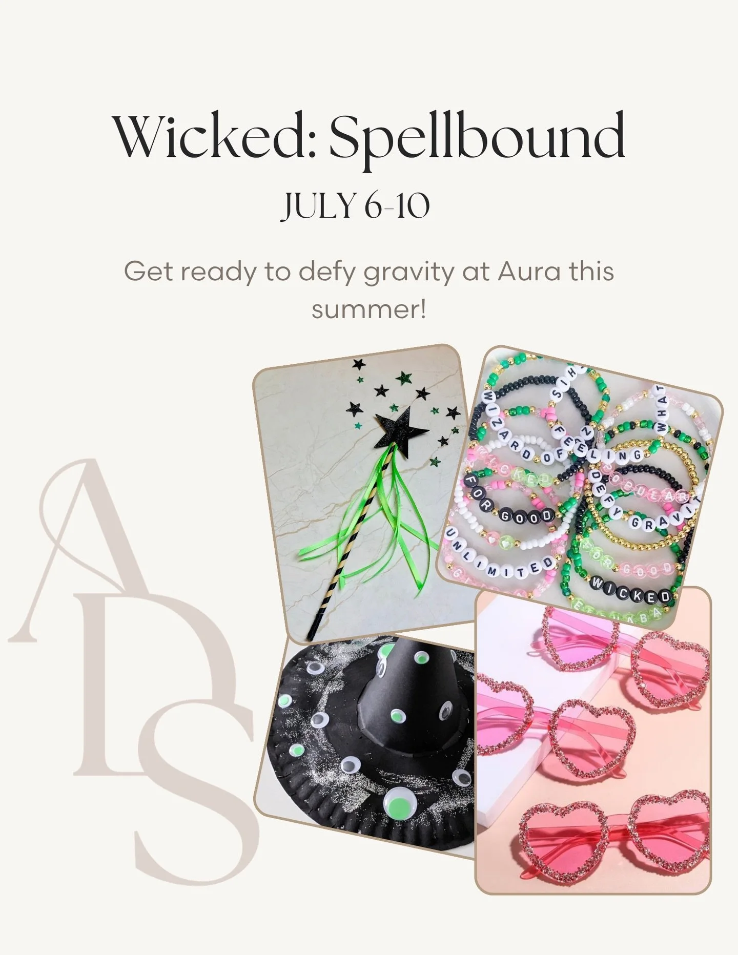 Week 1 of Summer Camp is kicking off with a little magic&hellip; ✨

Wicked: Spellbound 🧙&zwj;♀️💚
Get ready for a week filled with dance, creativity, and all things magical&mdash;plus a special guest Bubble Show that&rsquo;s sure to amaze! 🫧

We ca