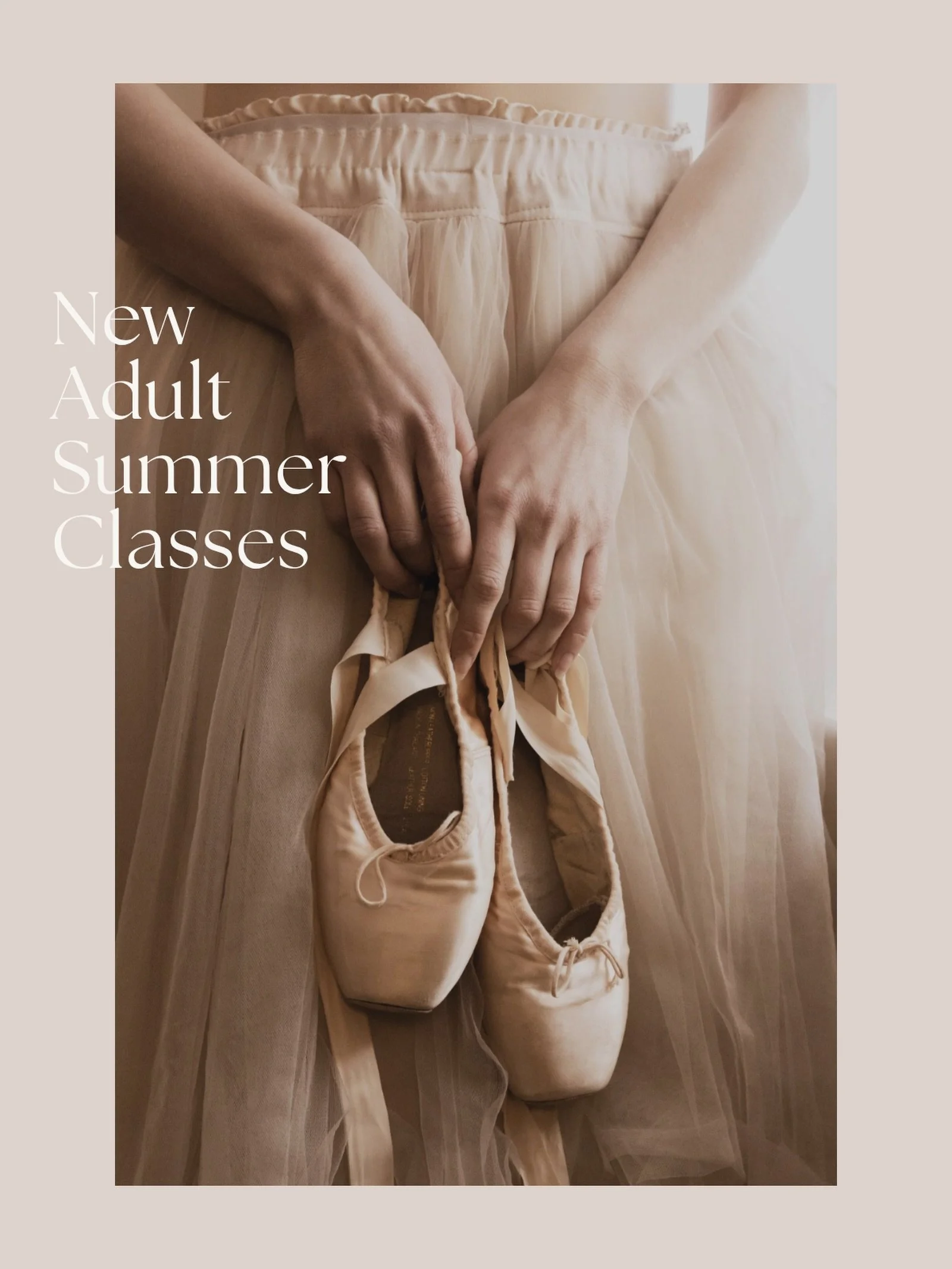 Discover our new session of adult classes this summer at Aura ✨

Our adult programs are designed to offer a fun, supportive environment for dancers of all experience levels. Whether you&rsquo;re new to dance or rekindling a lifelong passion, we have 