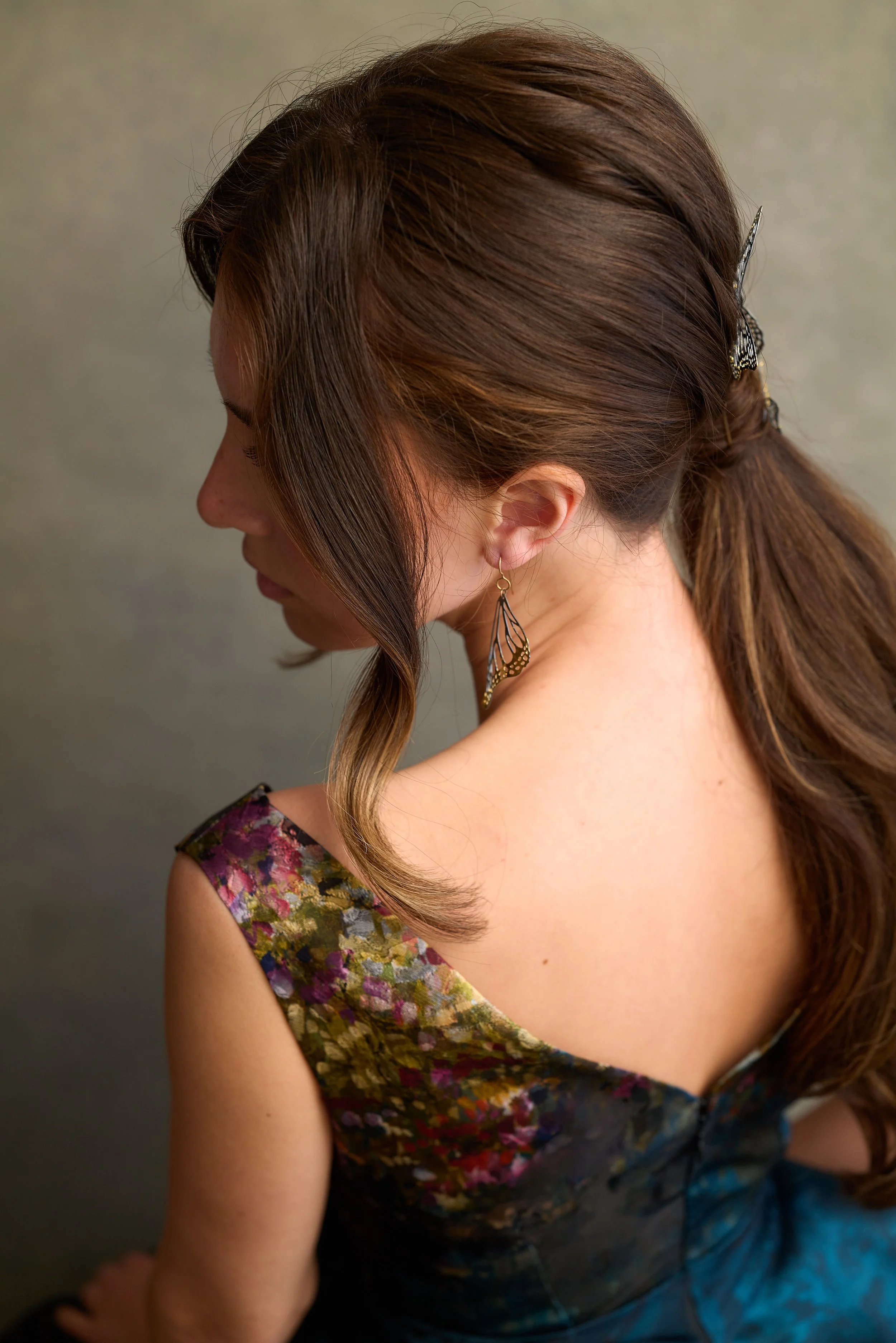 Monarch Butterfly Dangle Earrings