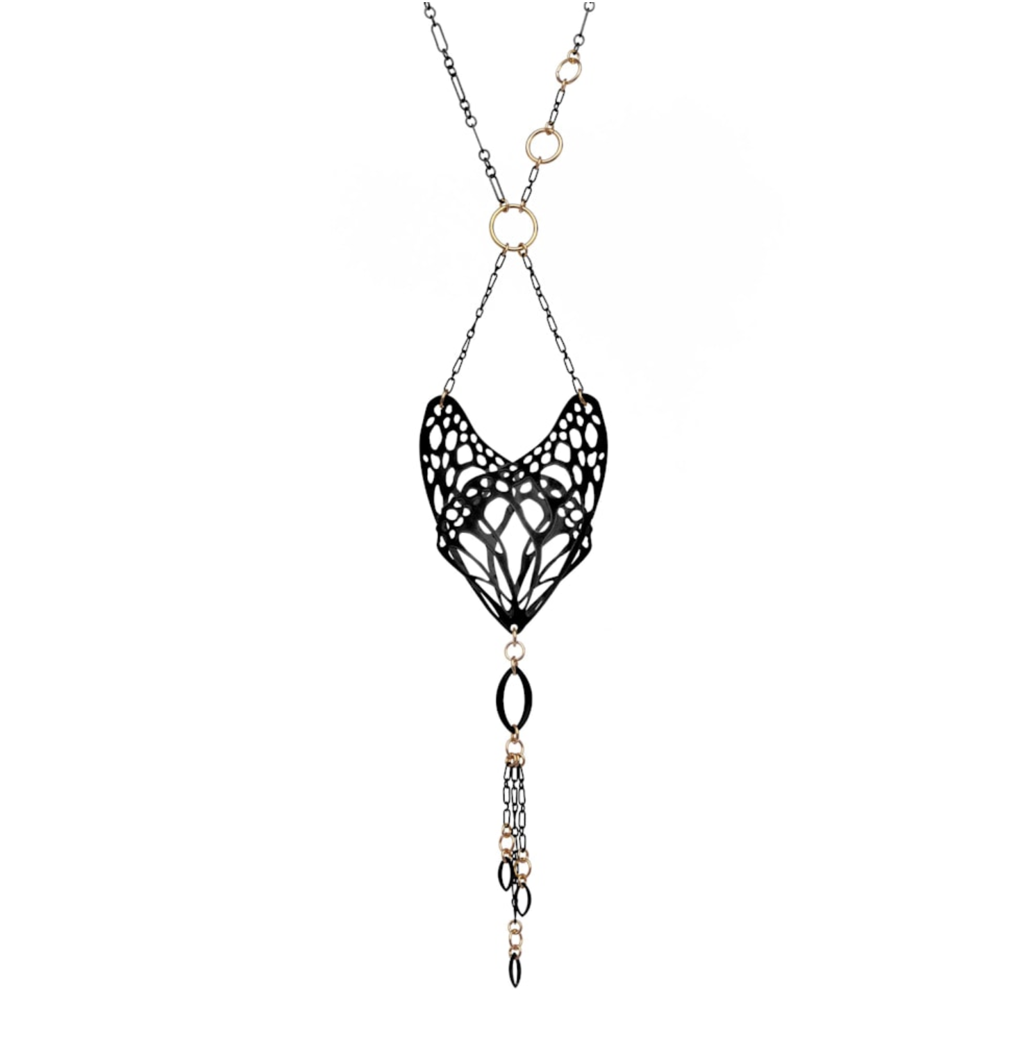 Slumber Necklace - Black and Gold