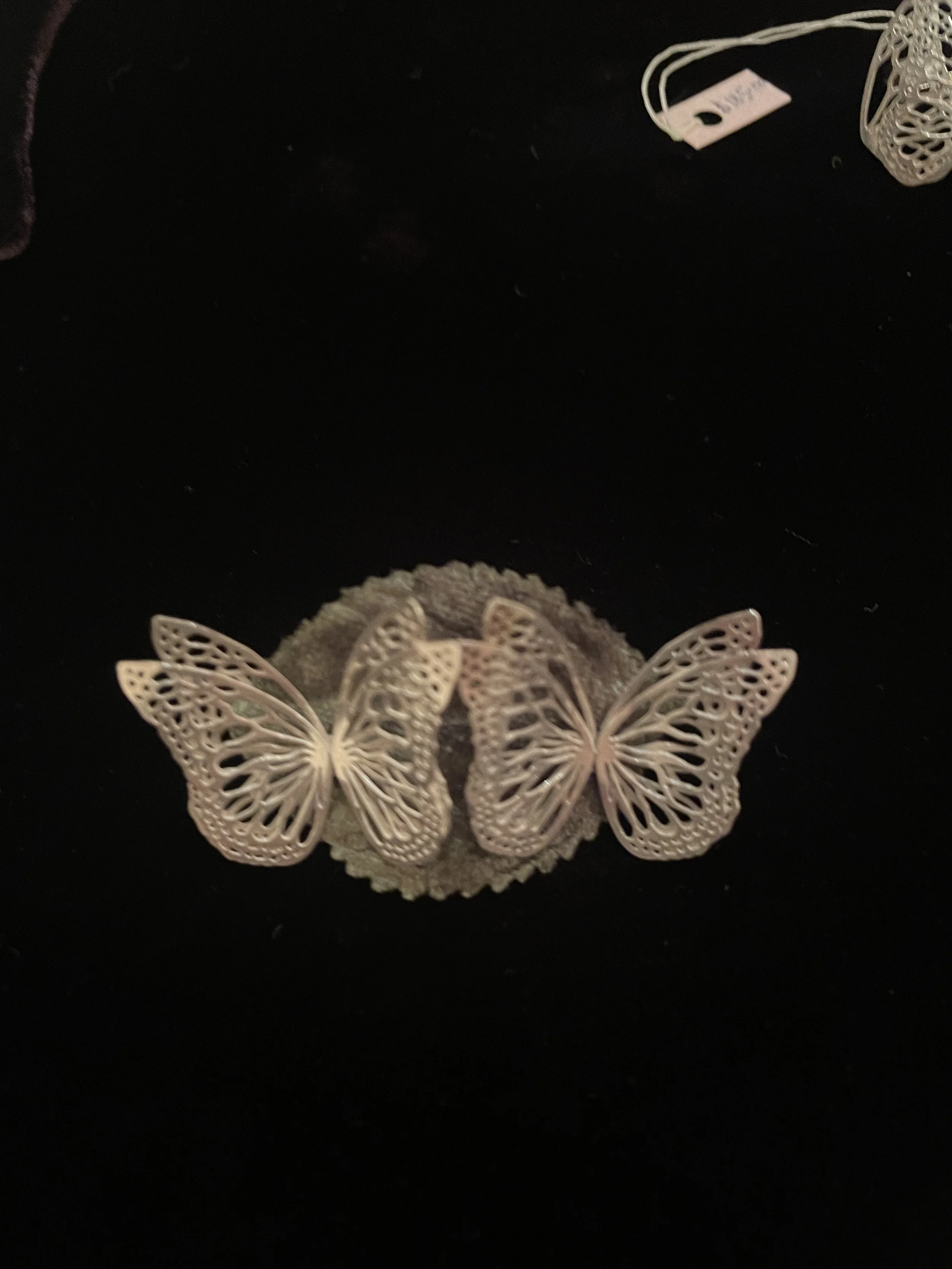 Dea Butterfly Earrings - Sterling Silver