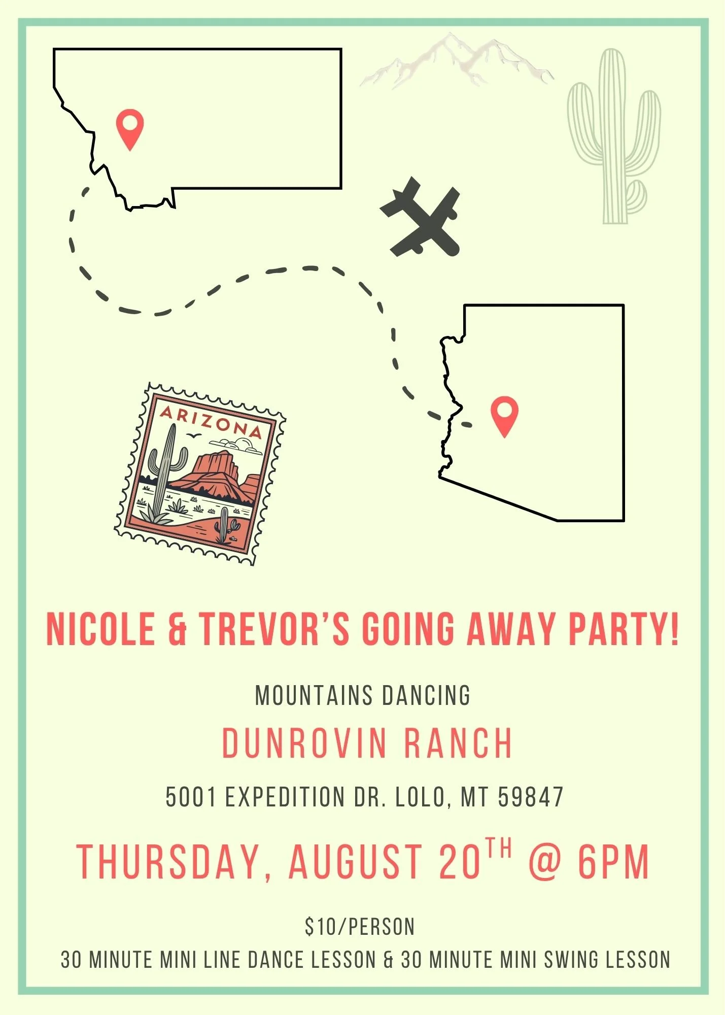 DUNROVIN RANCH - Nicole and Trevor’s Going Away Party 