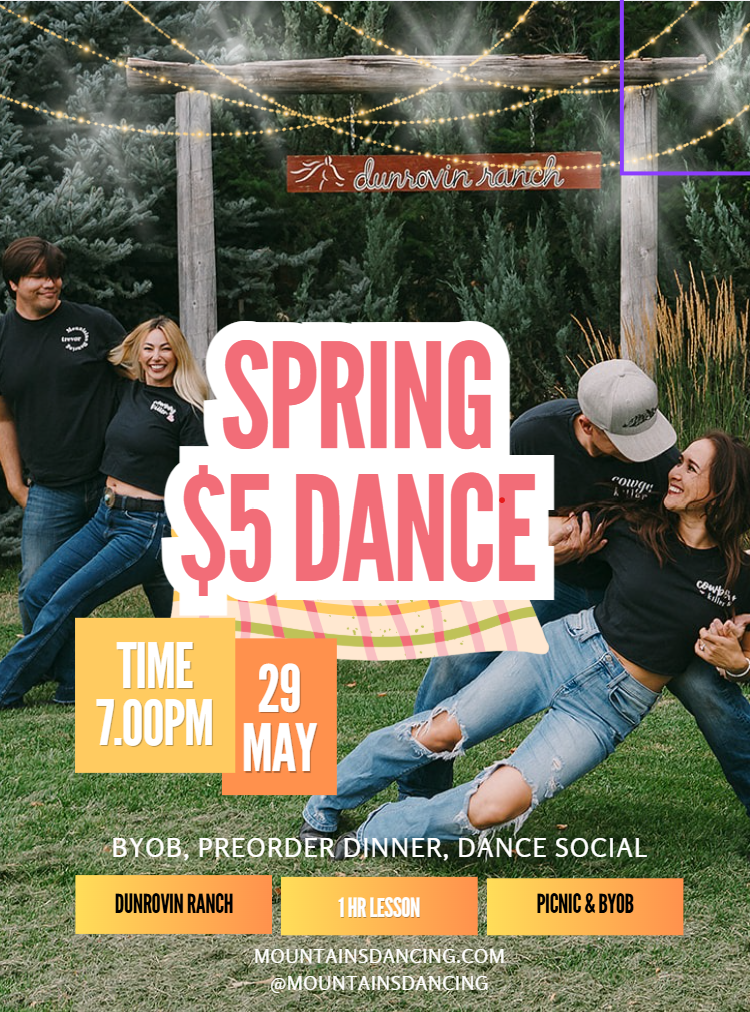 May 29, 2026 Dunrovin Ranch Social Dance Event