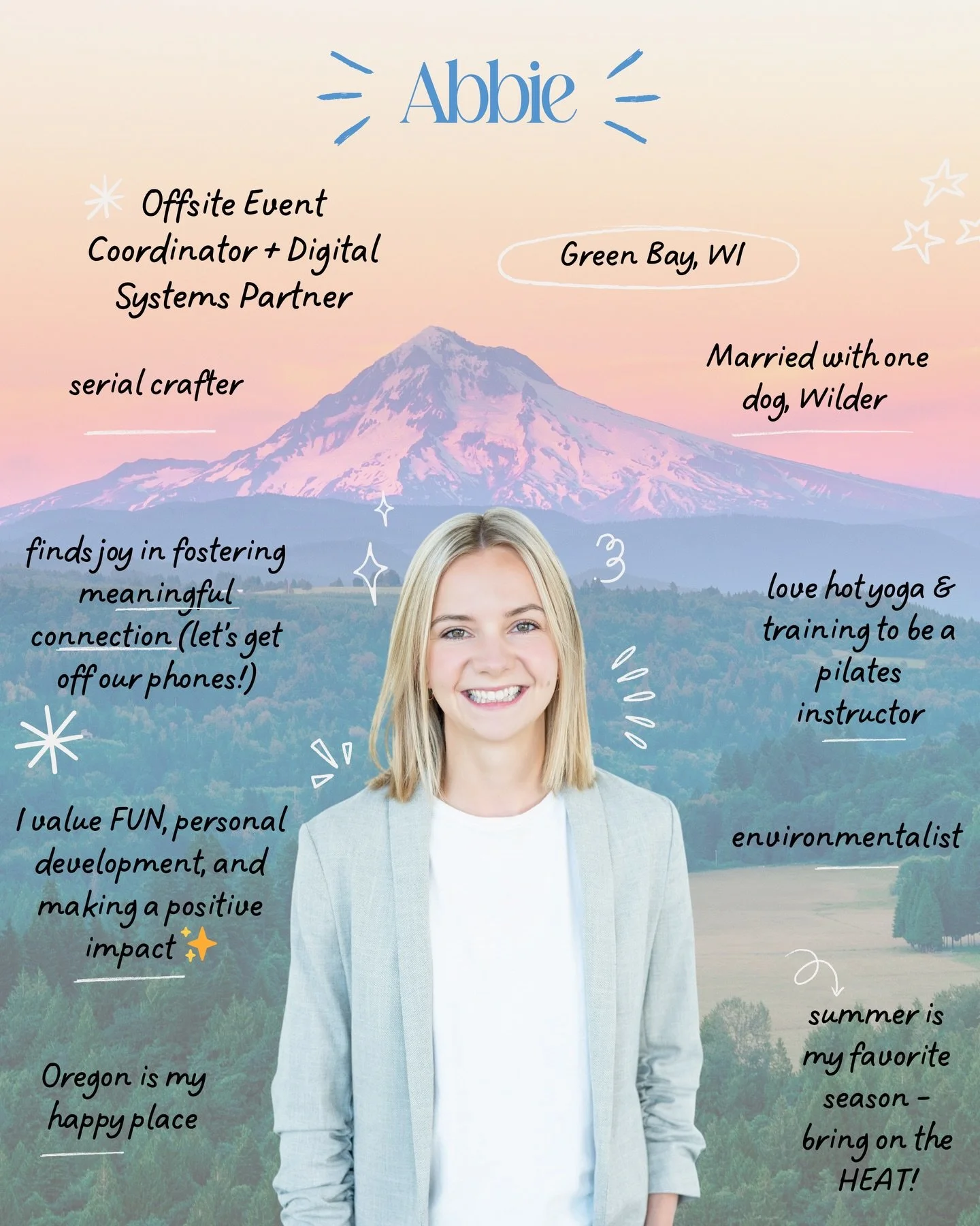 Meet the Team ✨

This is Abbie &mdash; our Off-Site Coordinator + Digital Brand Partner.

Abbie is the reason things flow when I&rsquo;m not physically in the room. From keeping timelines tight and logistics seamless on event day, to supporting our d