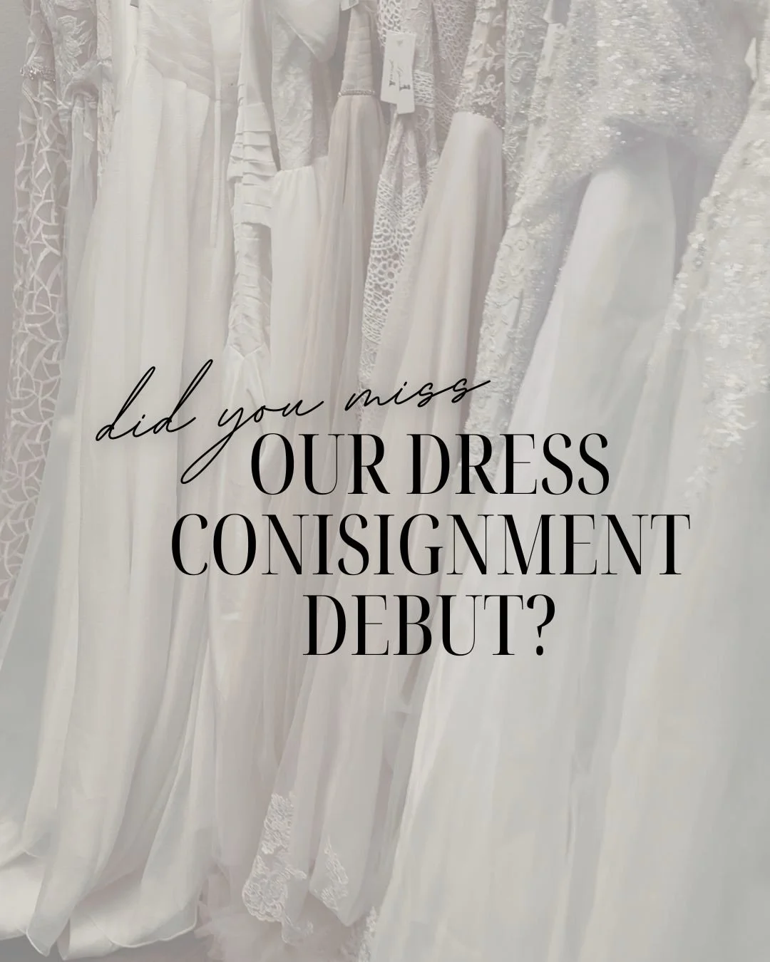 Ladies, you asked&hellip; 
So we had to make it happen!!! 

Bridal Consignment Boutique Pop-Up
✨EXTENDED✨
@northernmadeco49 New Location
📌505 Illinois Street Unit 4
🗓️March 4-6th 
⏱️1-3pm daily

Tried on a dress last Saturday- Need to try it once m