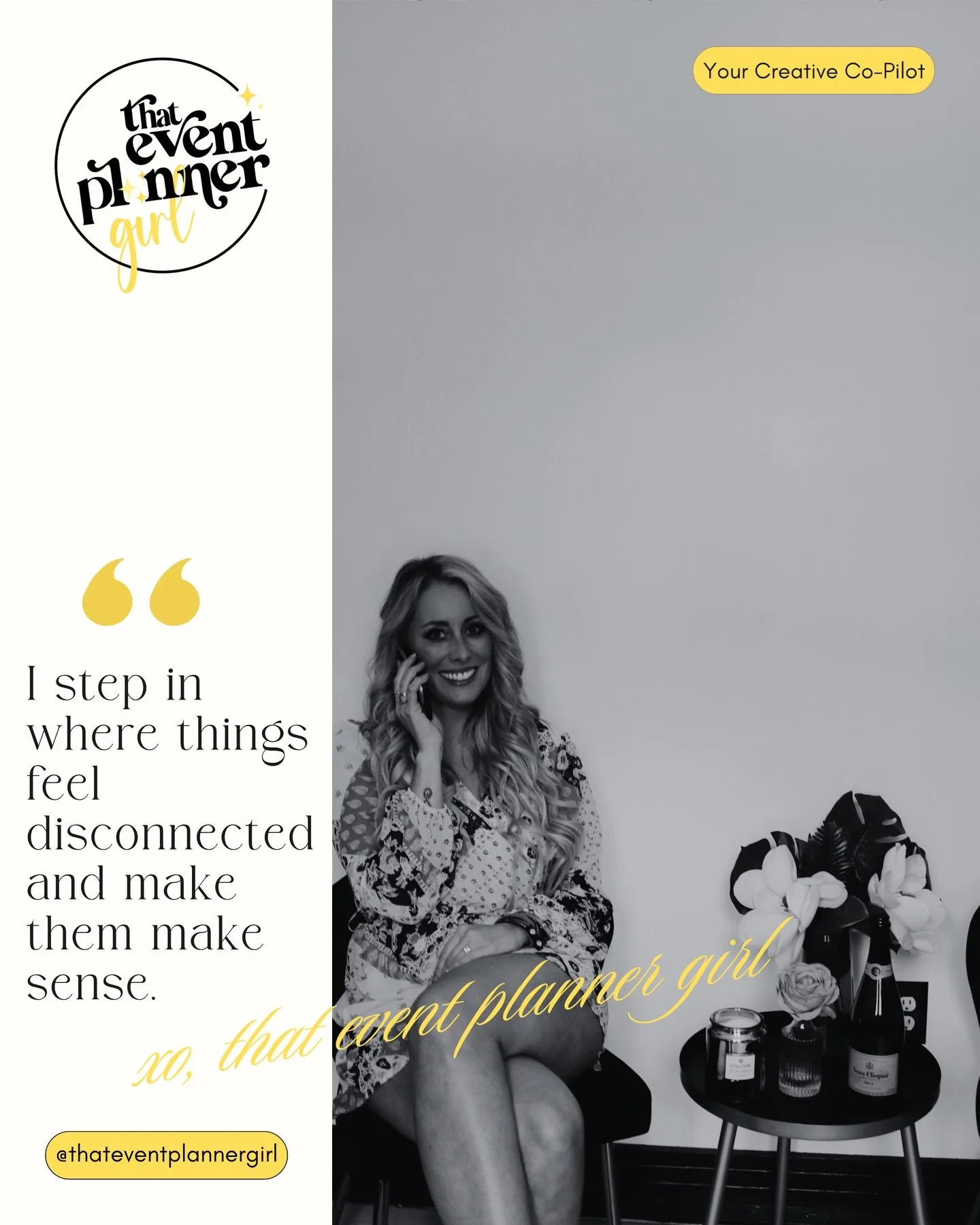 Cohesion &amp; Strategy = bringing it all together 

💛✨💛✨💛✨💛✨💛✨💛

#businessstrategy #branding #womeninbusiness #brandmarketing #eventplanner