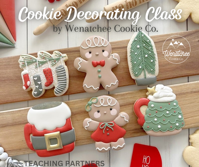 Holiday Cookie Decorating Class w/ Wenatchee Cookie Co.