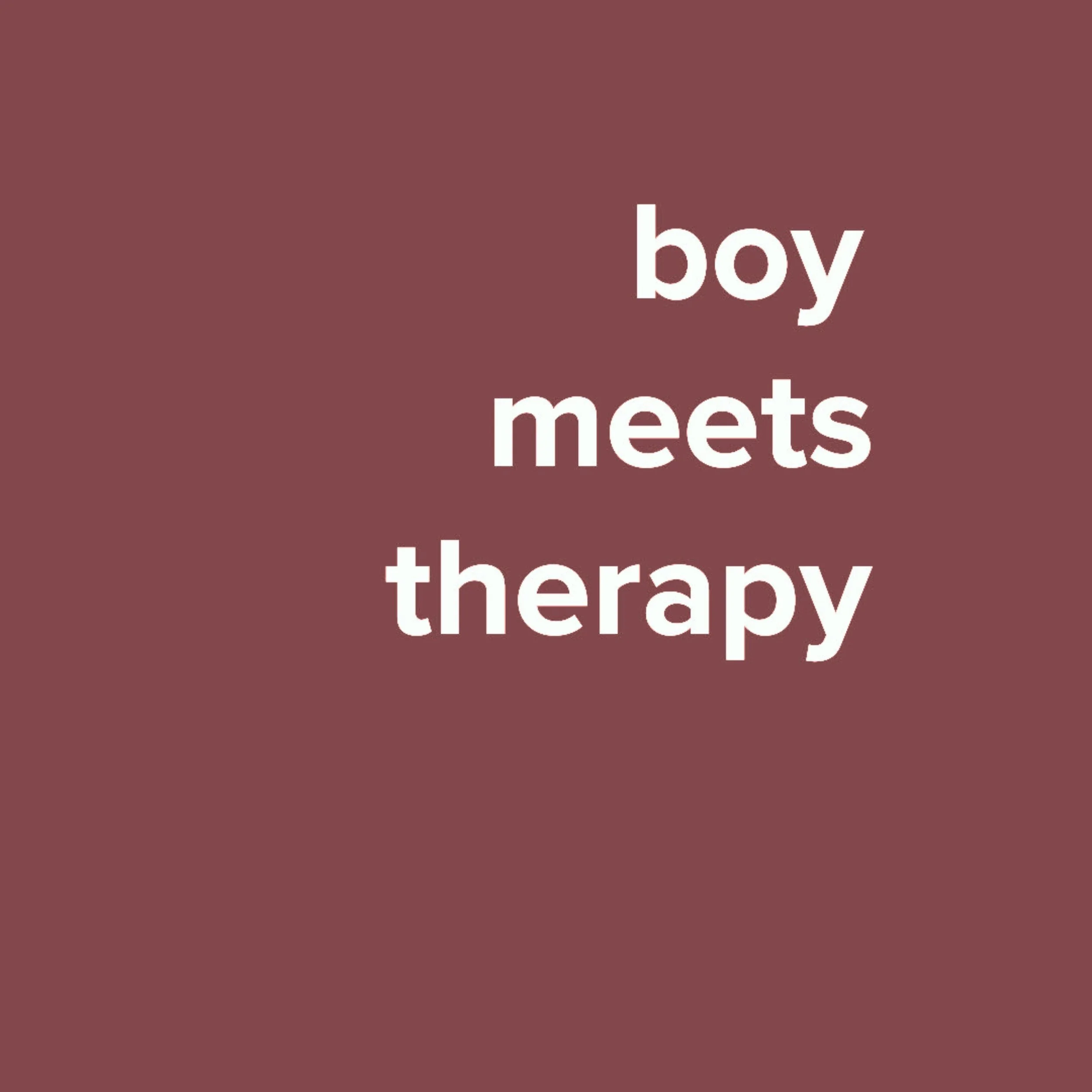 boy meets therapy