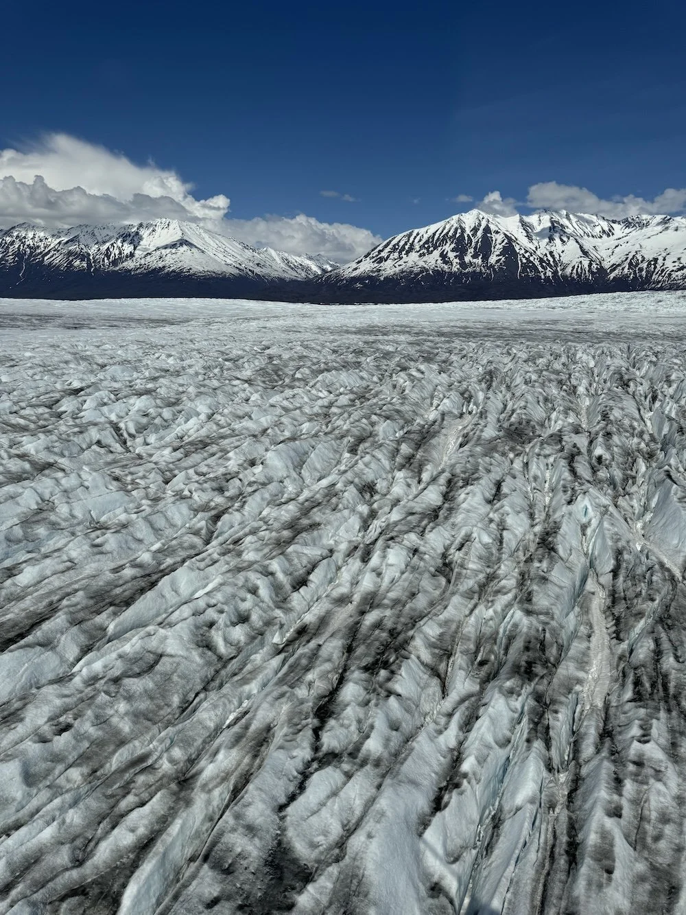 Knik Glacier, Helicopter Flight