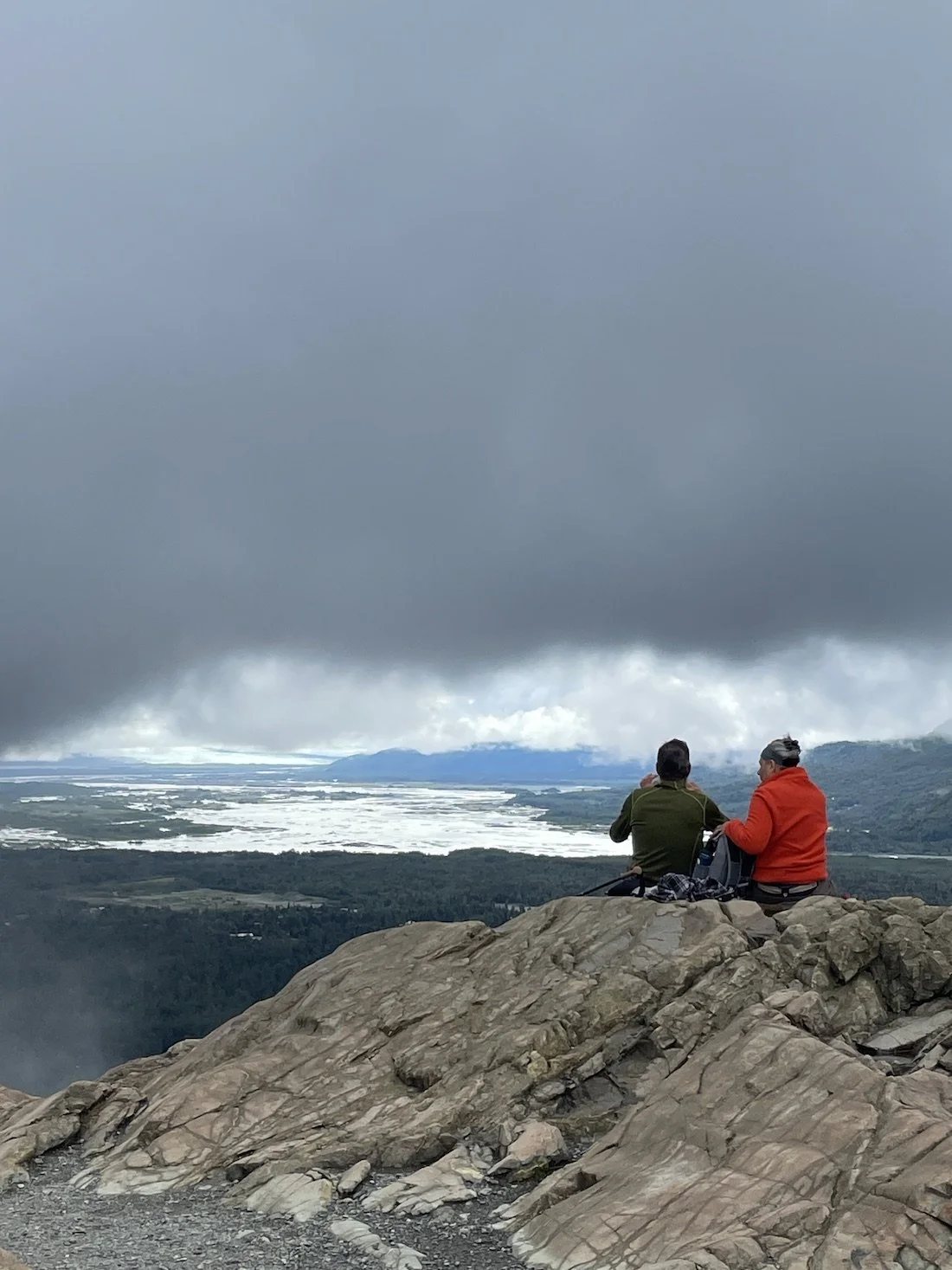 Knik Glacier views from the Butte