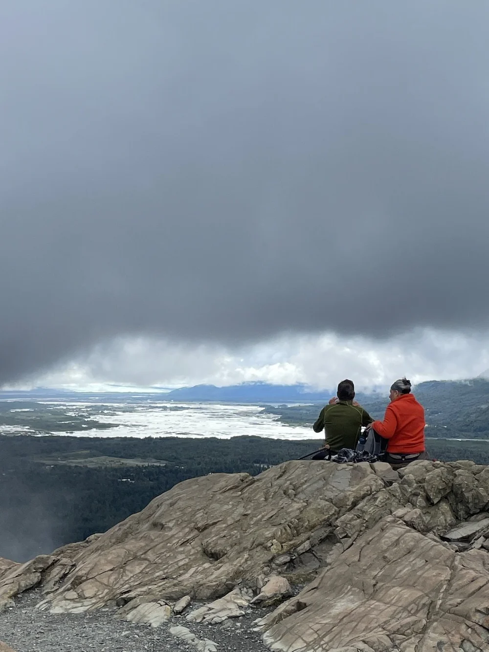 Knik Glacier views from the Butte