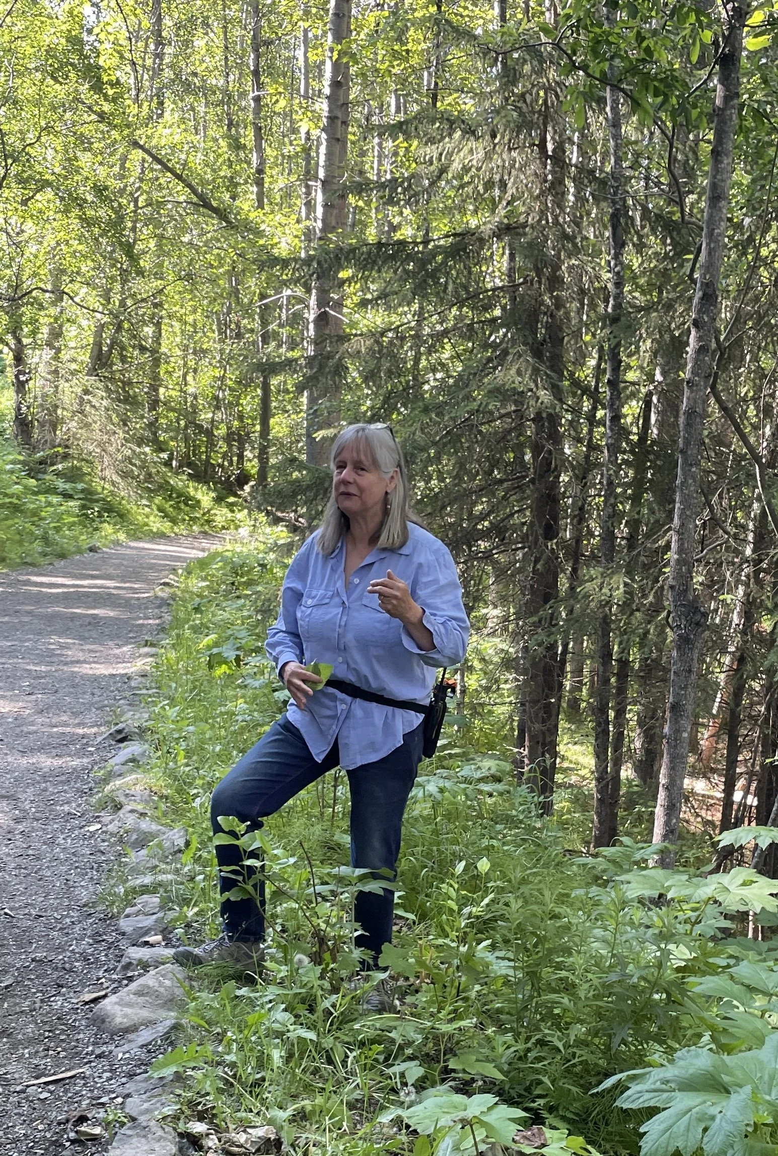 Ute Olsson, foraging walk