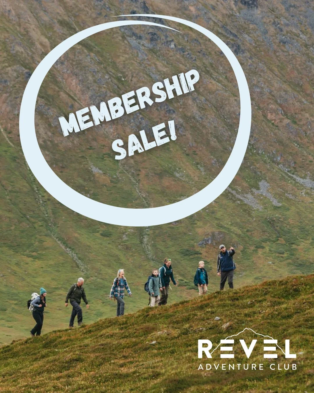 ⁠
Join the Club! Explore Alaska with locals like you!⁠
⁠
The Revel Adventure Club is the community arm of Revel Treks and Tours. We provide community programming, adventures, and learning opportunities year-round to locals in our area.⁠
⁠
Anyone can 